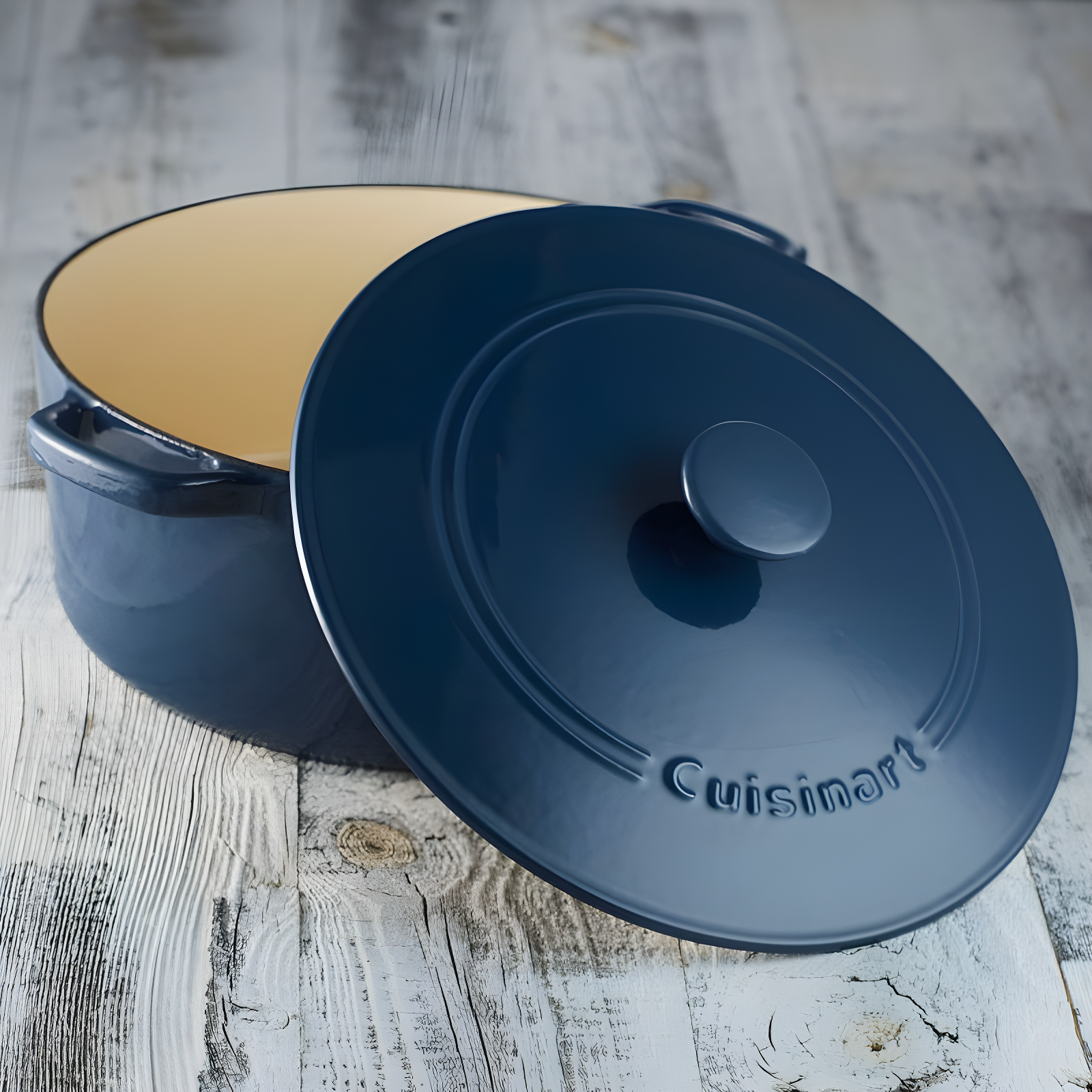 Cuisinart Cuisinart Chef’s Classic Enameled Cast Iron Round Dutch Oven with Lid