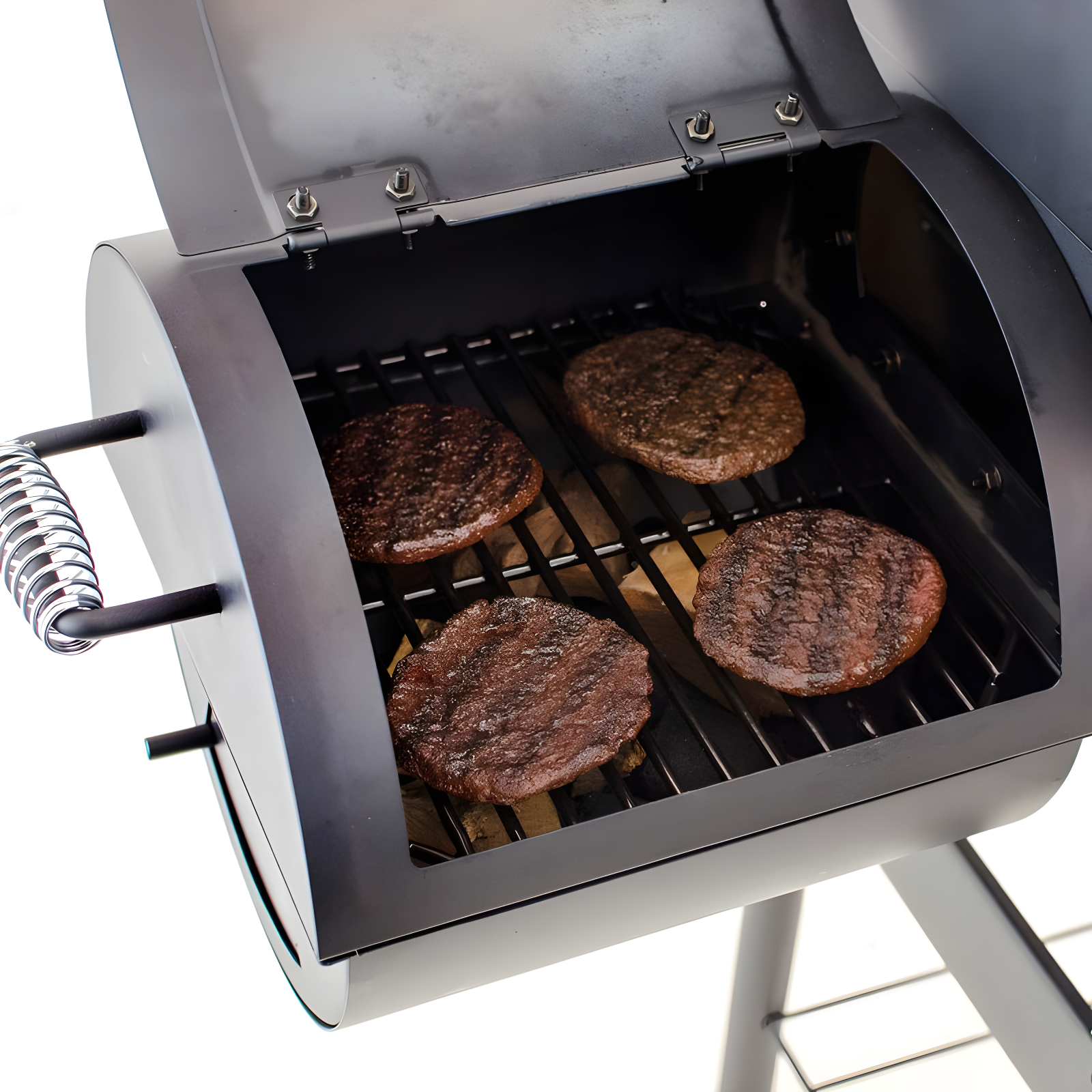 Charbroil Charbroil American Gourmet 430 Offset Barrel Charcoal Grill and Smoker