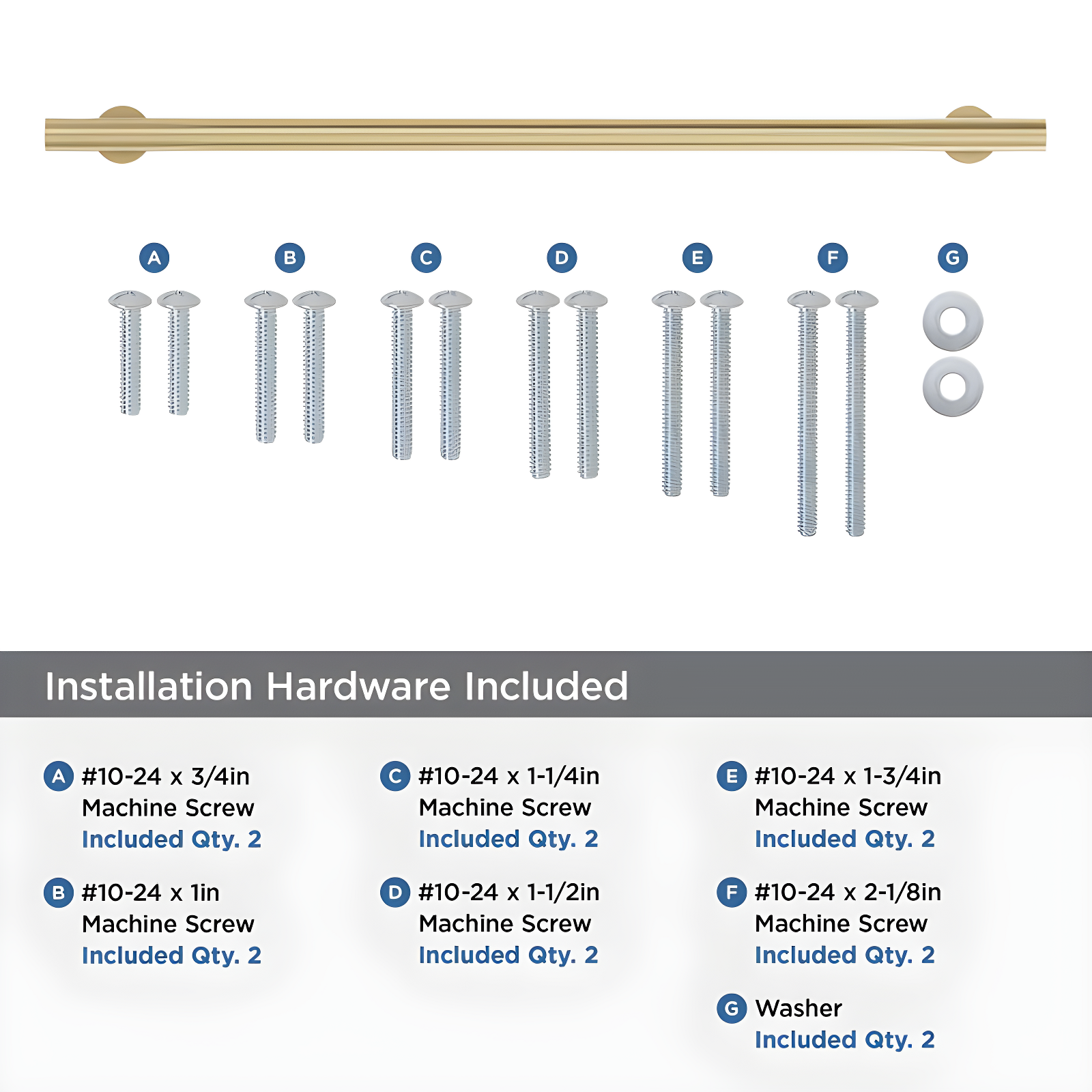 Radius 18" Center to Center Appliance Pull