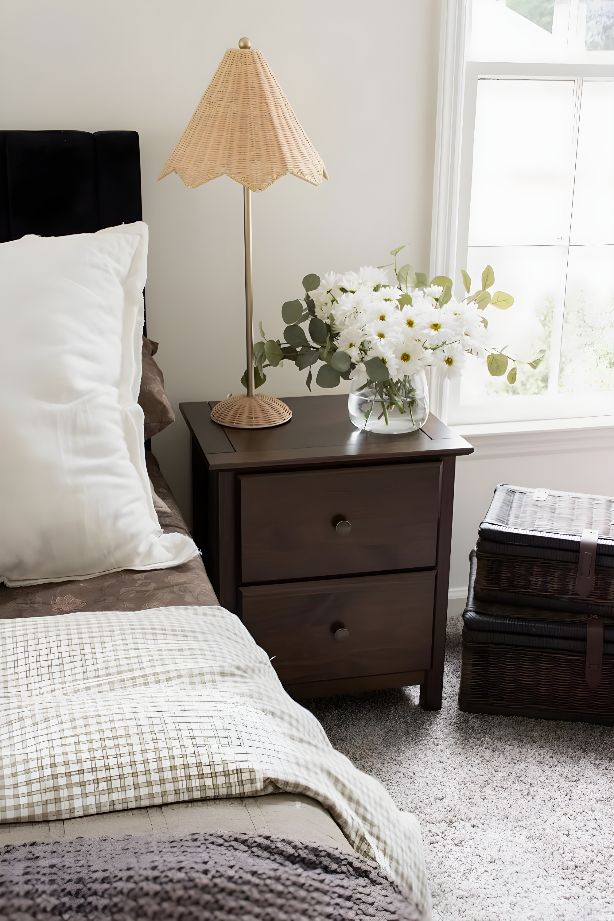 Shaker 20'' W Solid Wood Nightstand