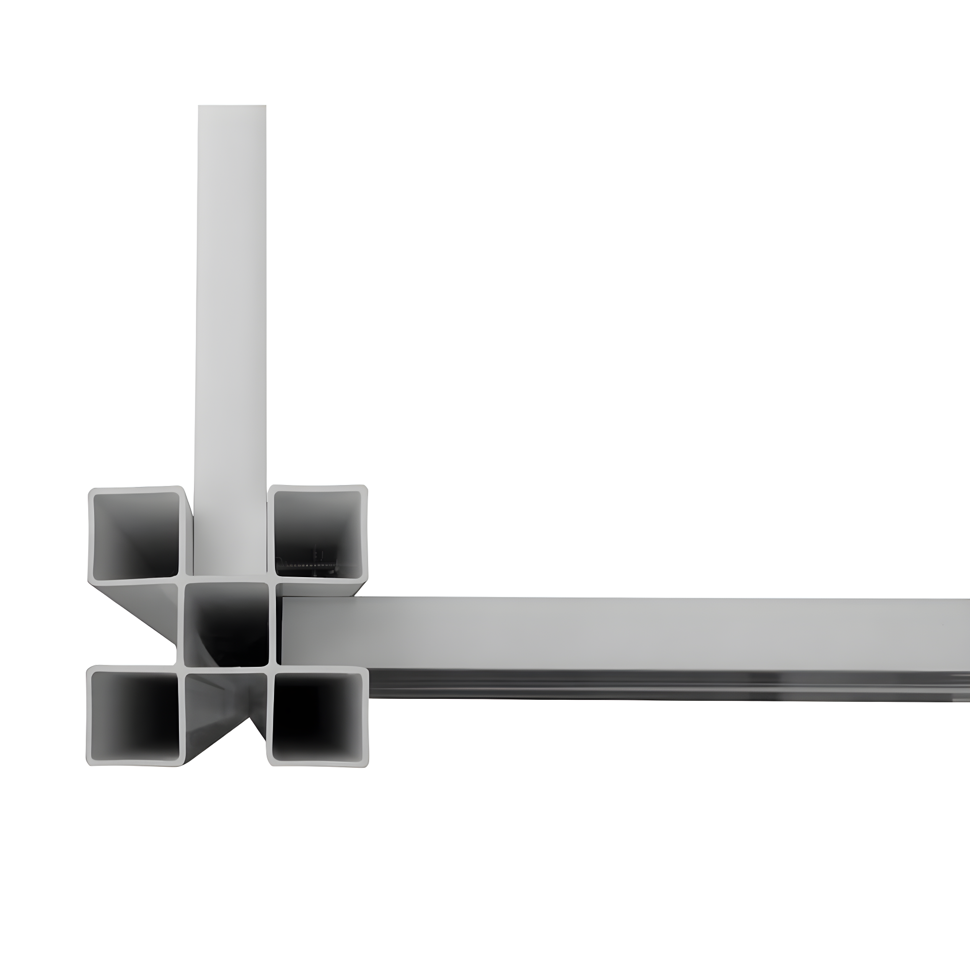 4ft H x 4ft W (2 Panels) No Dig Enclo Premium White Vinyl Privacy Screen, Outdoor Privacy Panels, Use As Air Conditioner Fence, Trash Can Enclosure, Pool Equipment Enclosure, ZP19014