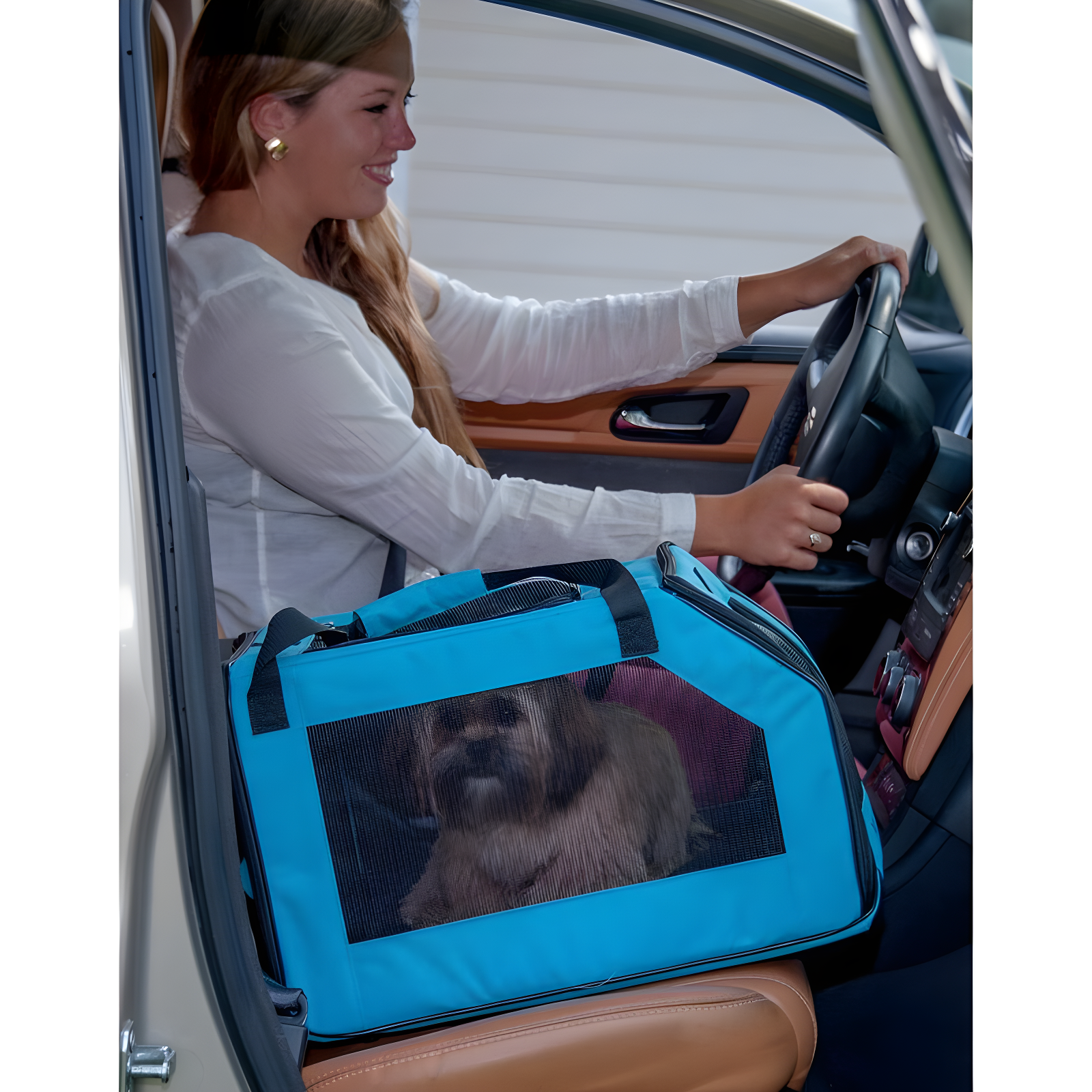 Pet Gear Plastic Pet Carrier with 2 Doors