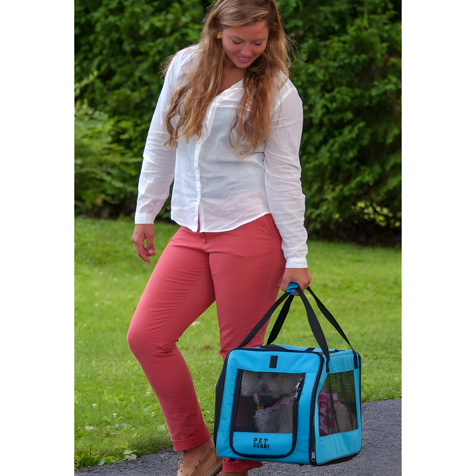 Pet Gear Plastic Pet Carrier with 2 Doors
