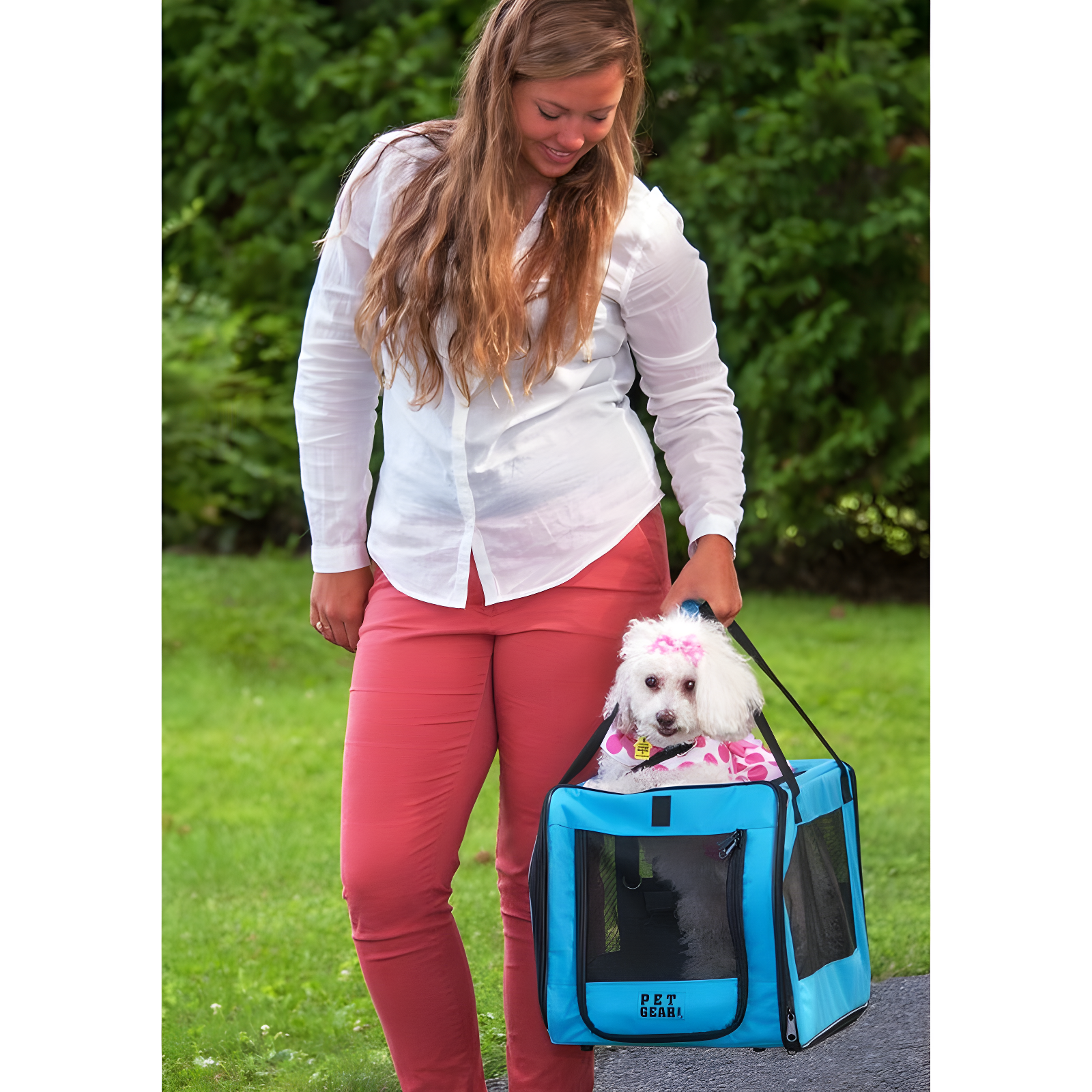 Pet Gear Plastic Pet Carrier with 2 Doors