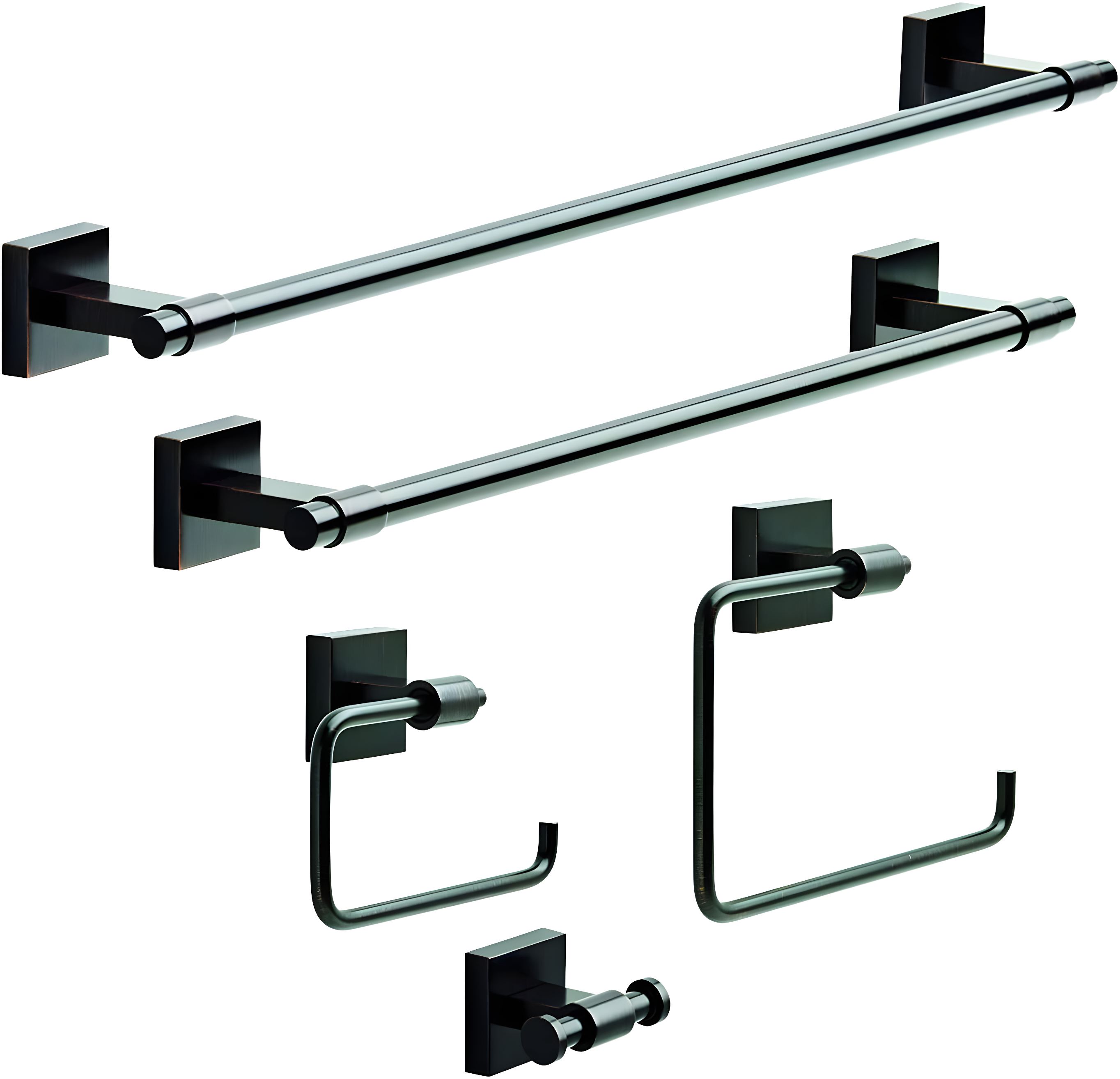 Franklin Brass Max50 Maxted 5-11/16" Single Toilet Paper Holder - Bronze