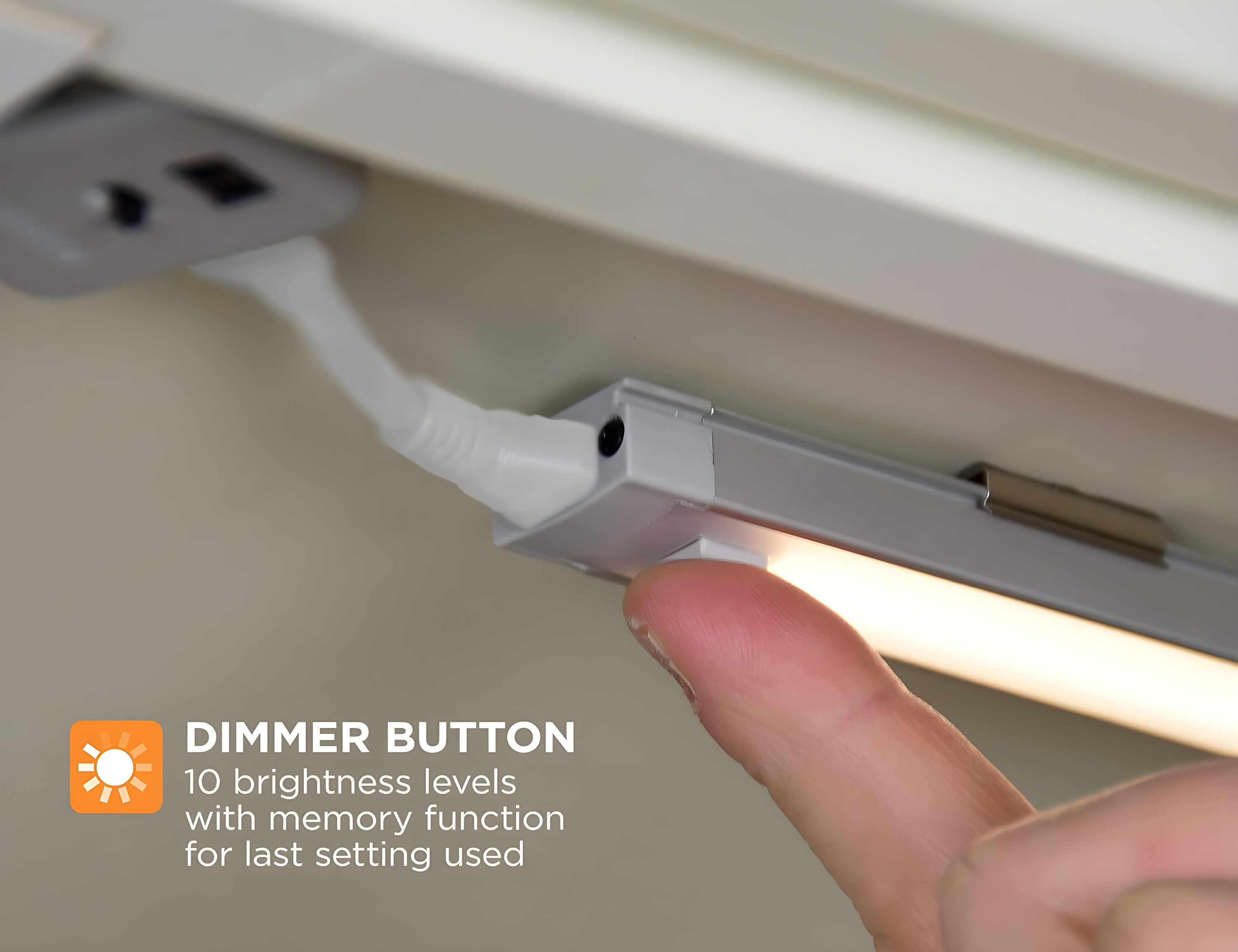 PureOptics™ LED by BLACK+DECKER® LEDUC9-3WK LED 9'' Under Cabinet Linkable Light Bar
