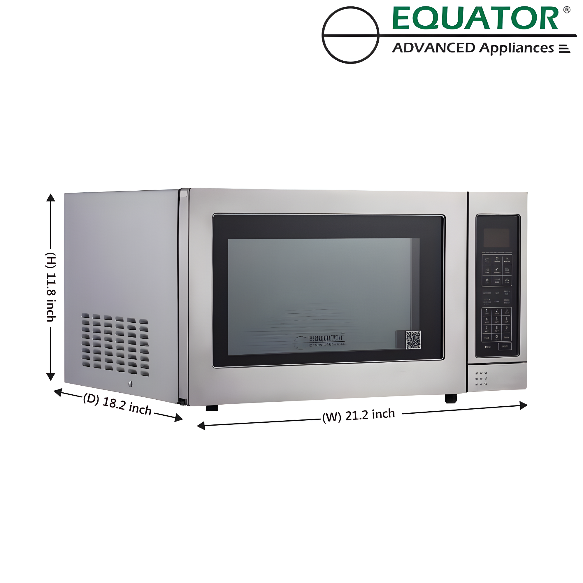 Microwave+Convection Oven+Grill 1.2cf Stainless Freestanding SS
