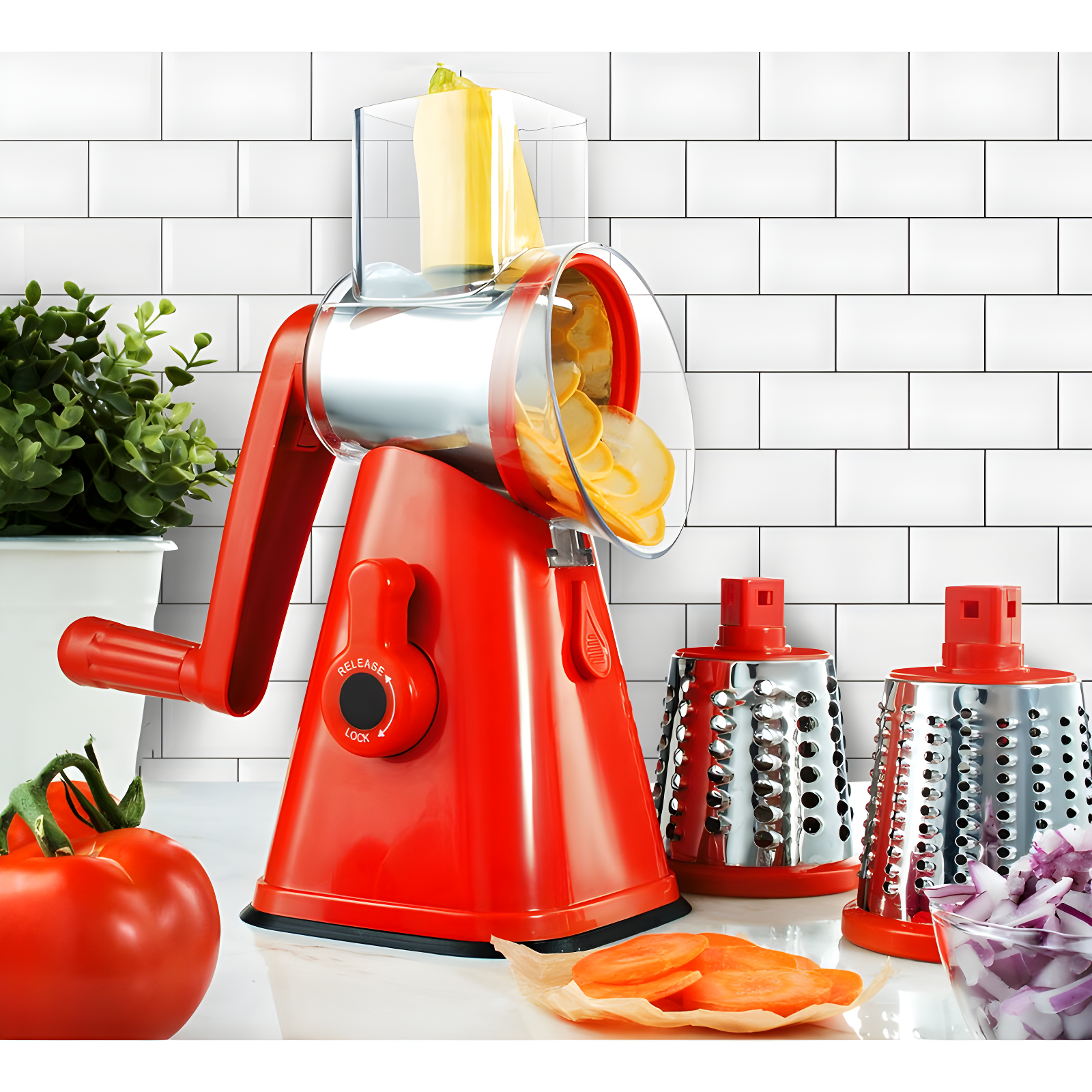 AsSeenOnTv AsSeenOnTv NutriSlicer Fruit and Vegetable Spiralizer
