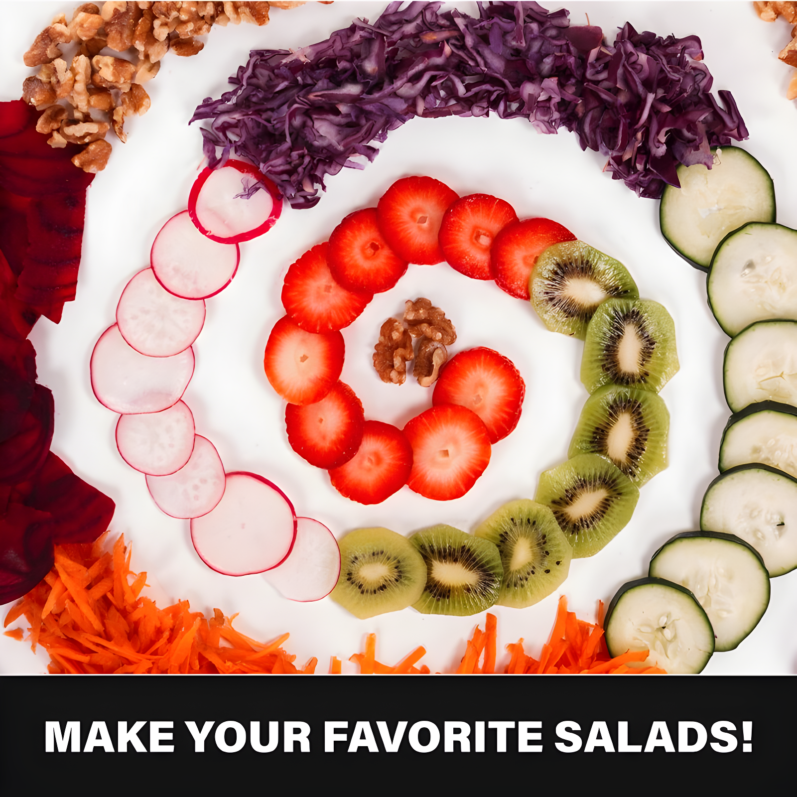 AsSeenOnTv AsSeenOnTv NutriSlicer Fruit and Vegetable Spiralizer