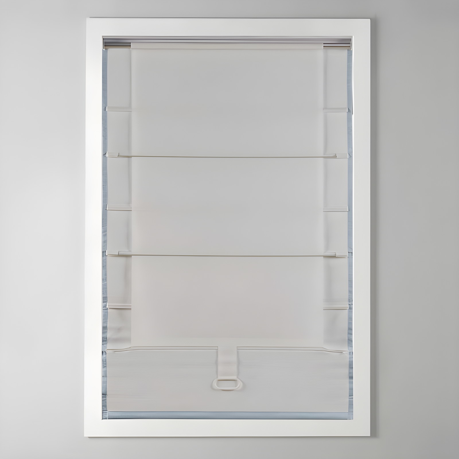 Galen Basketweave Cordless Room Darkening Single Roman Shade
