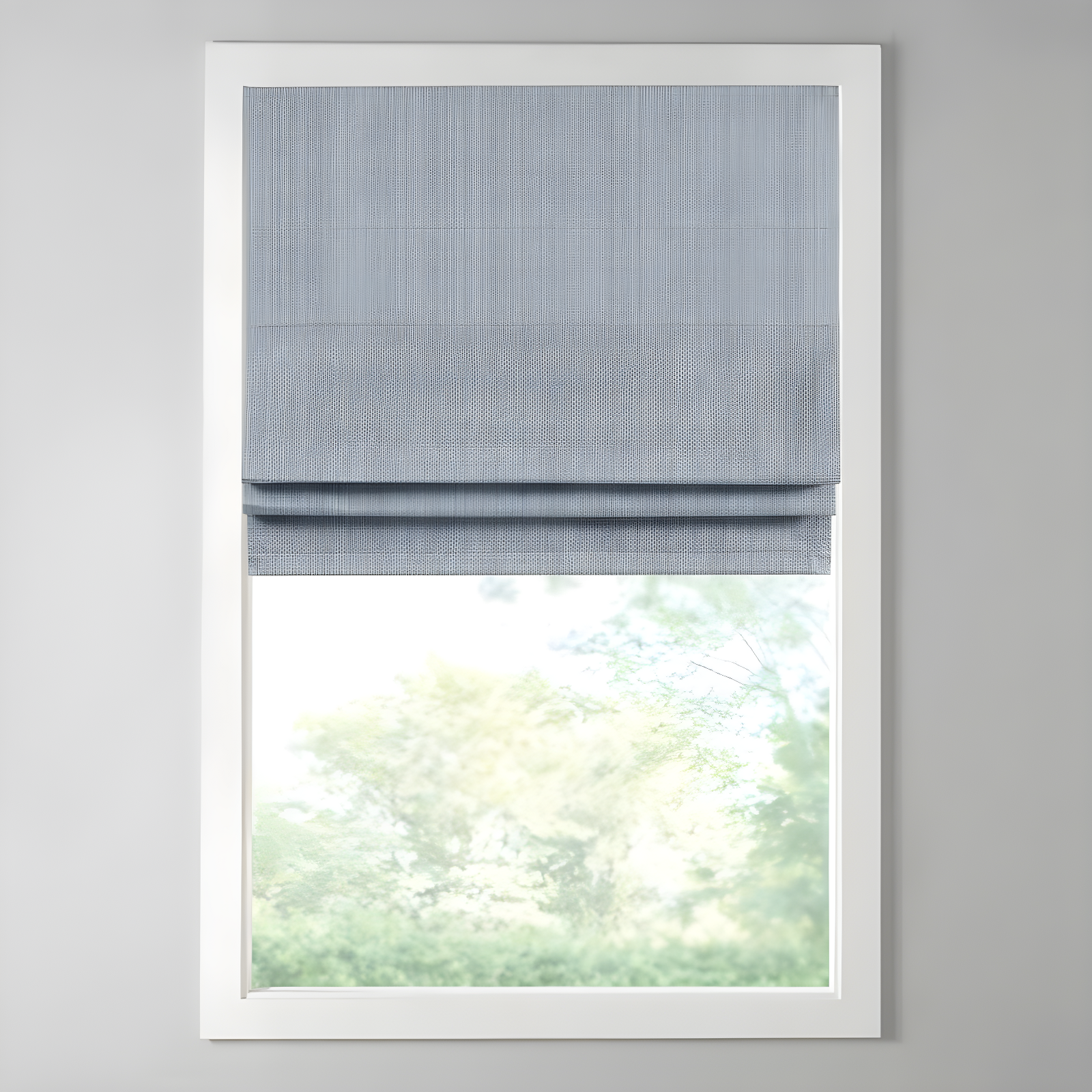 Galen Basketweave Cordless Room Darkening Single Roman Shade