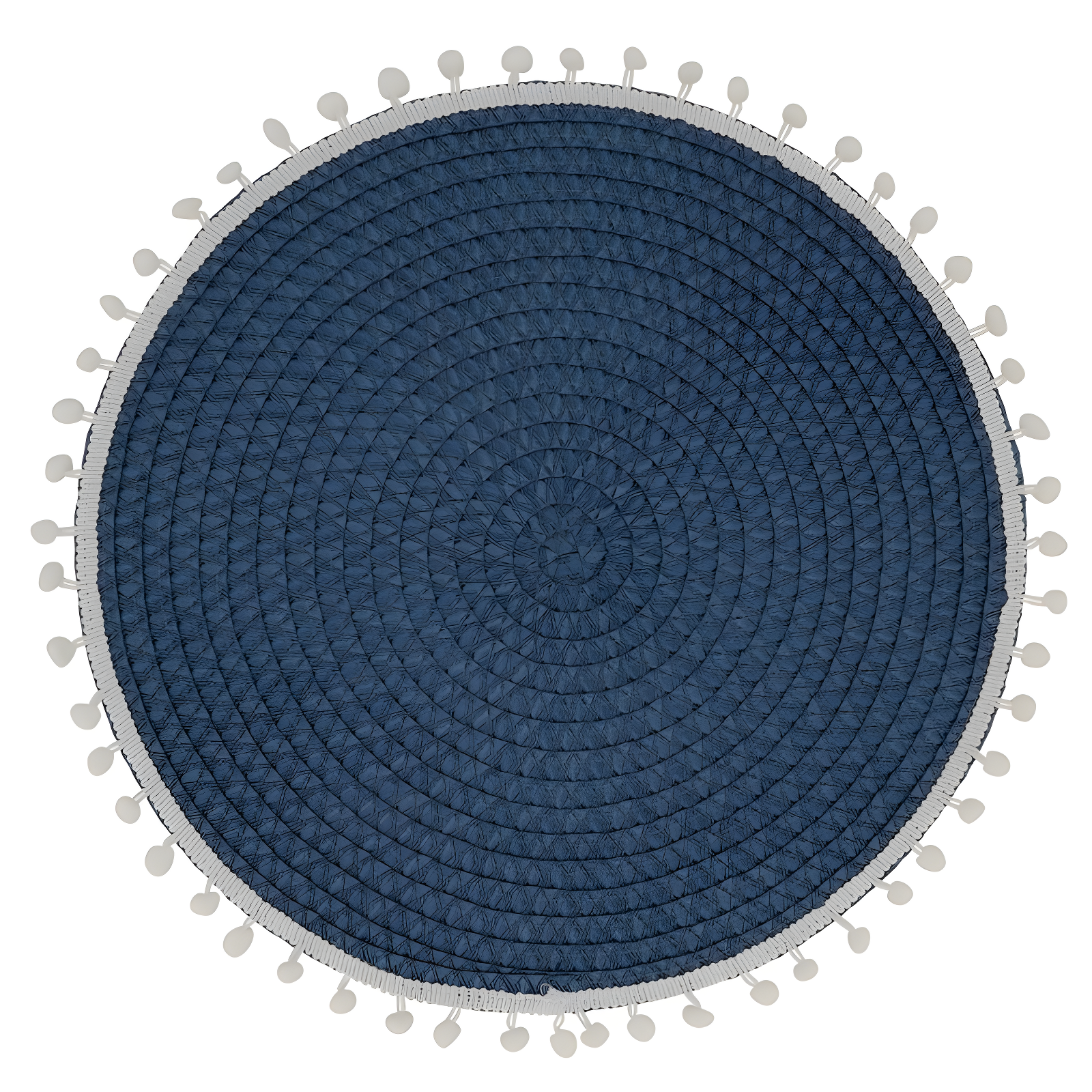 Dakota Fields Harding Brielle Pom Pom 15" Placemat (Set of 4)