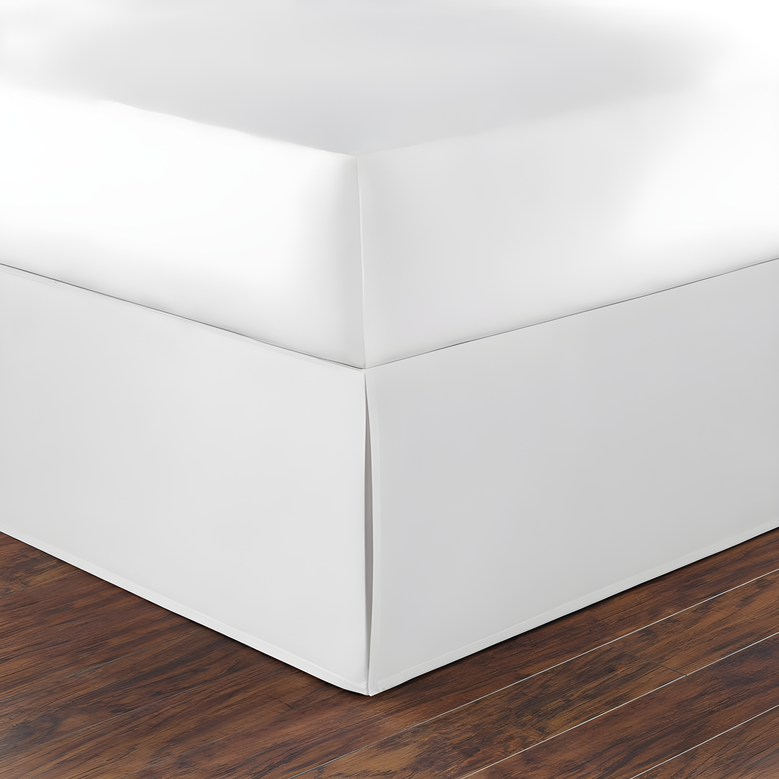 Nautica Solid Bedskirt 100% Cotton Fitted 15" Bed Skirt