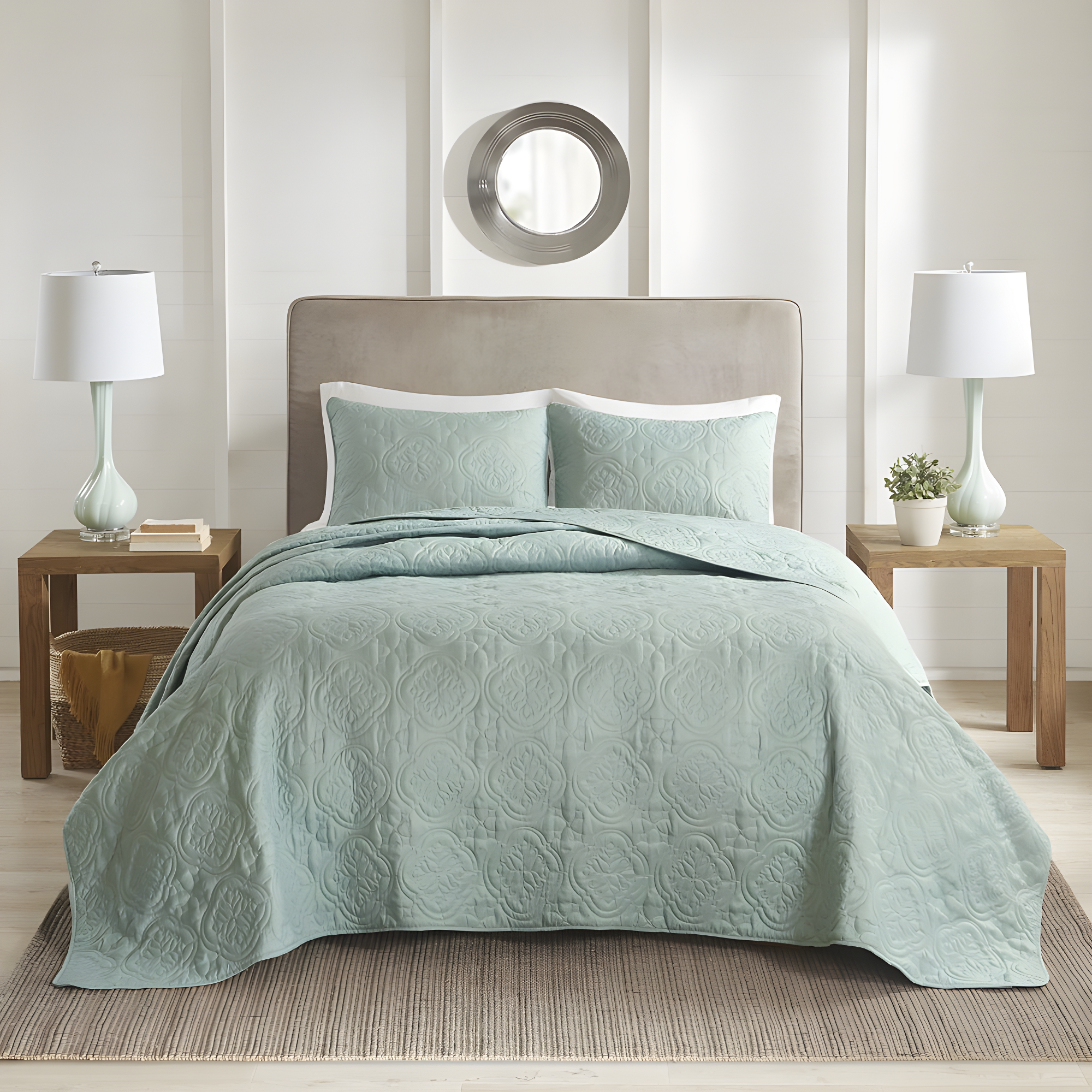 510 Design Oakley 3 Piece Reversible Bedspread Set