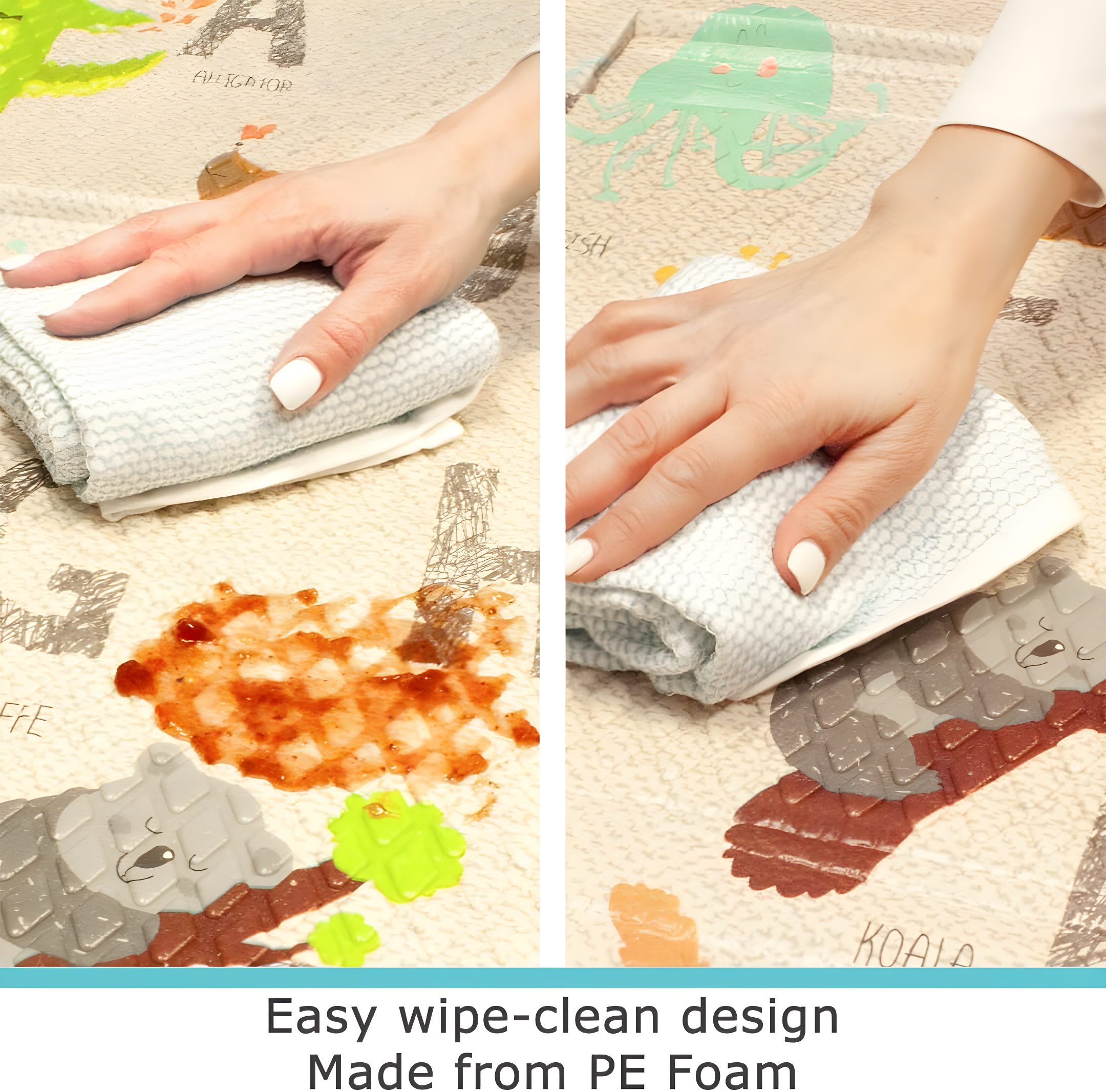 Toddleroo by North States Superyard 6.5'' L Foam Playmat