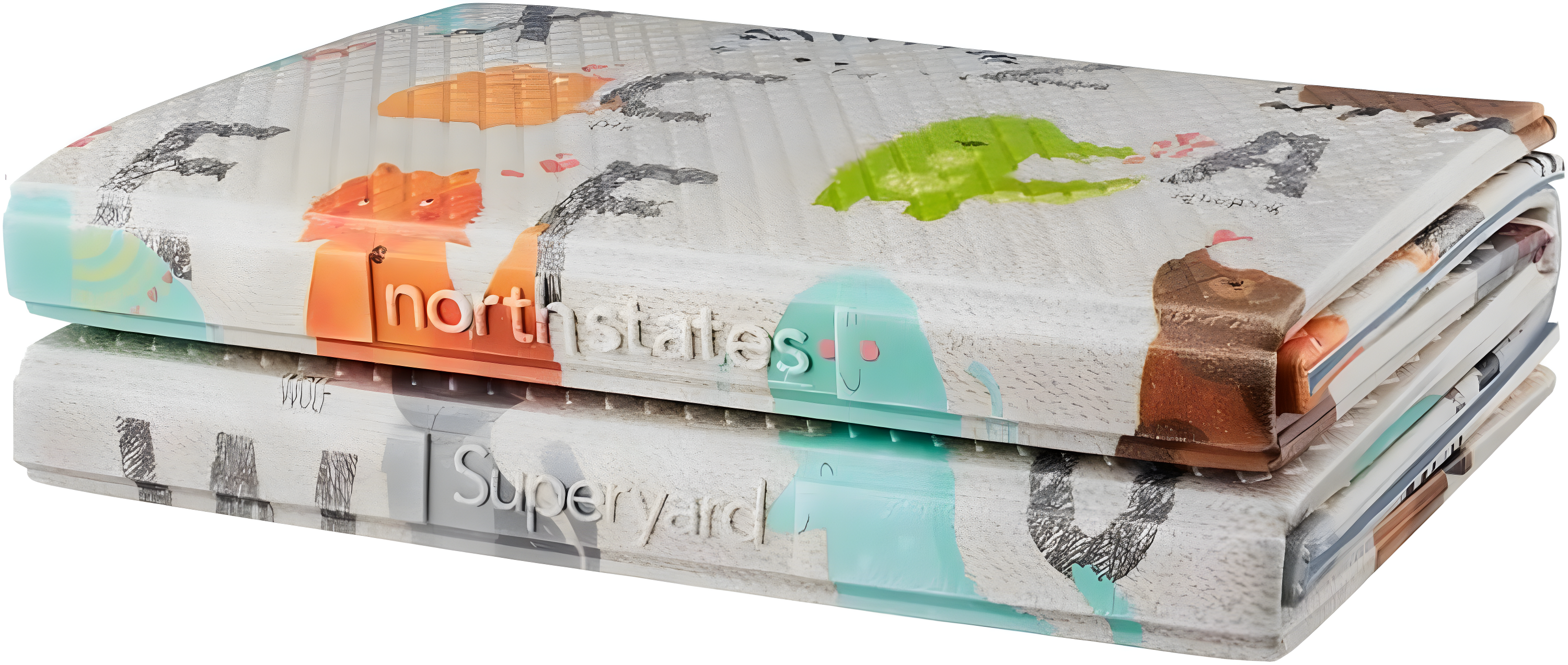 Toddleroo by North States Superyard 6.5'' L Foam Playmat