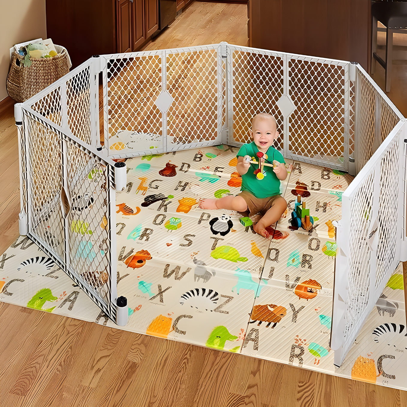 Toddleroo by North States Superyard 6.5'' L Foam Playmat