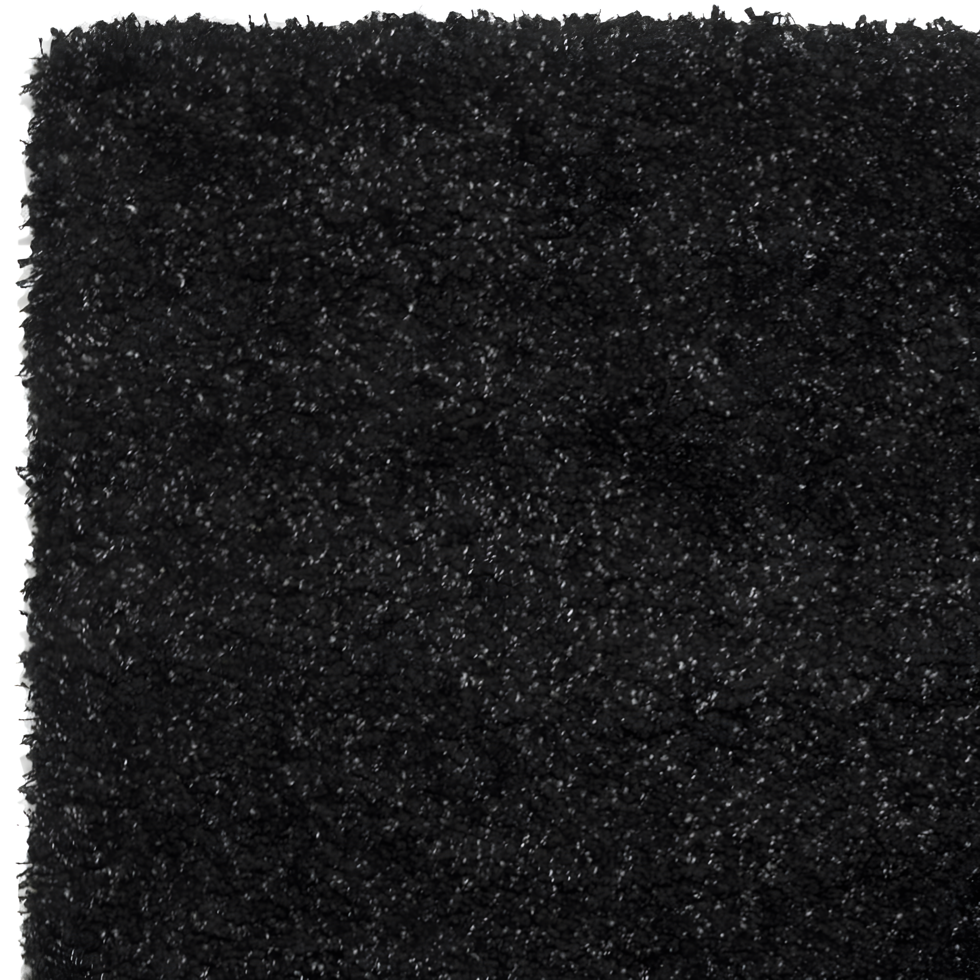 Shag SG151 Power Loomed Indoor Area Rug - Black/Ivory - 4'x6' - Safavieh.