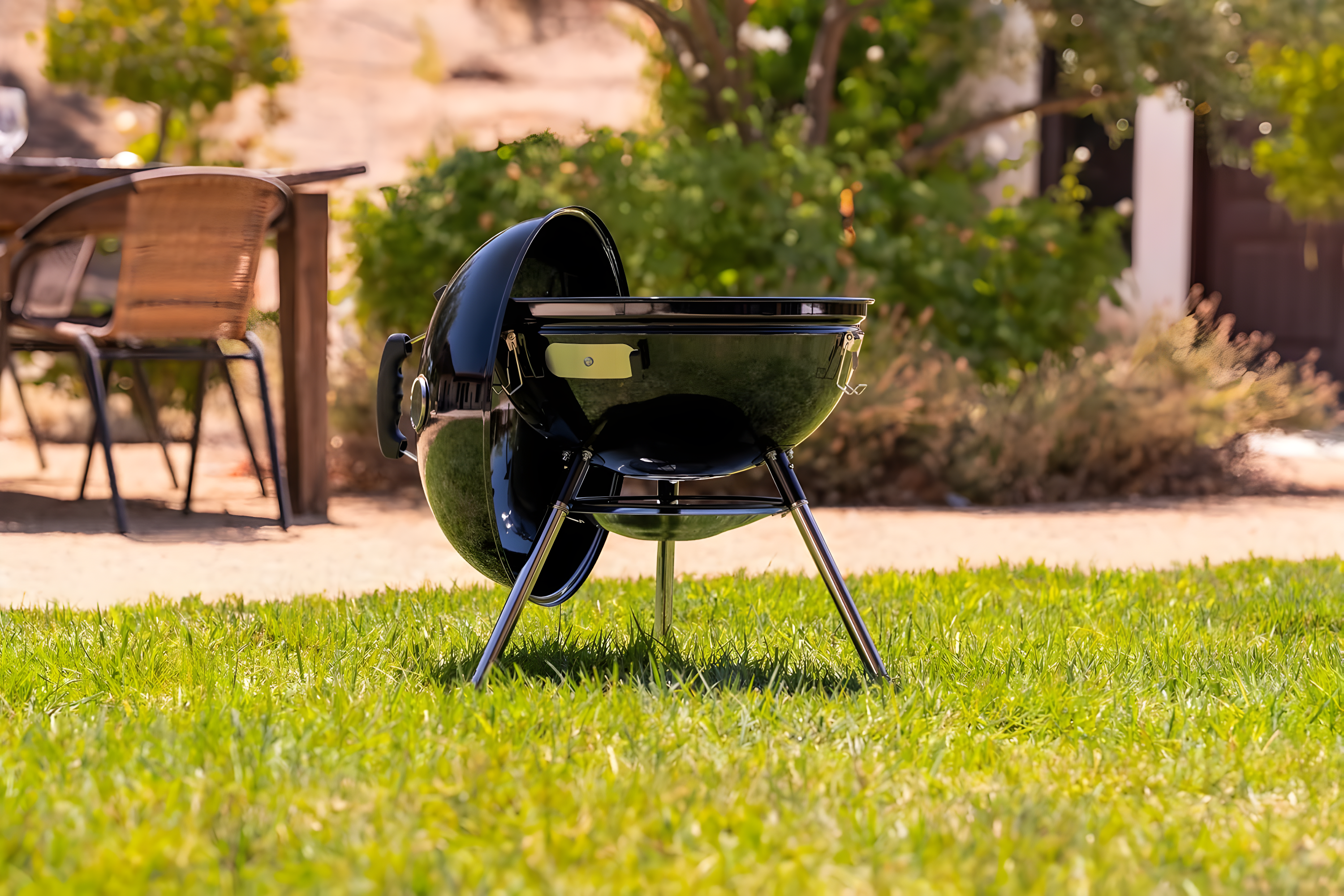 Megamaster Megamaster 4-in-1 Vertical Smoker and Charcoal Kettle Grill