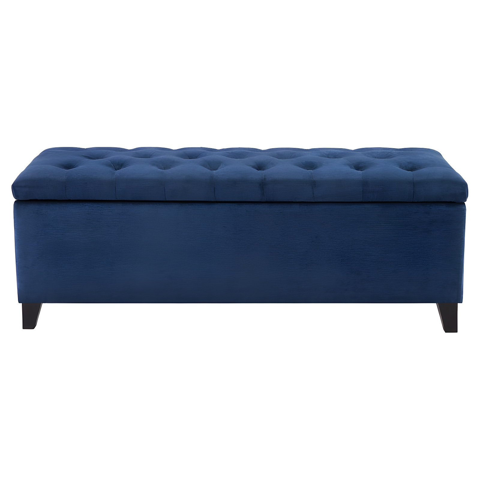 Everly Quinn Tufted Top Storage Bench, Mudroom Bench