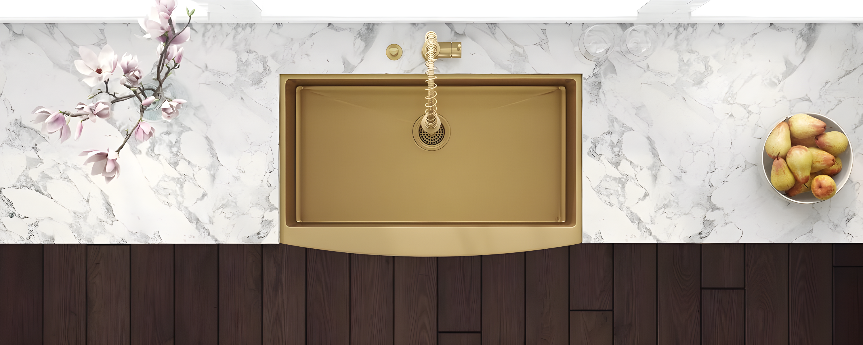 Ruvati 33-inch Apron-Front Farmhouse Kitchen Sink -Stainless Steel