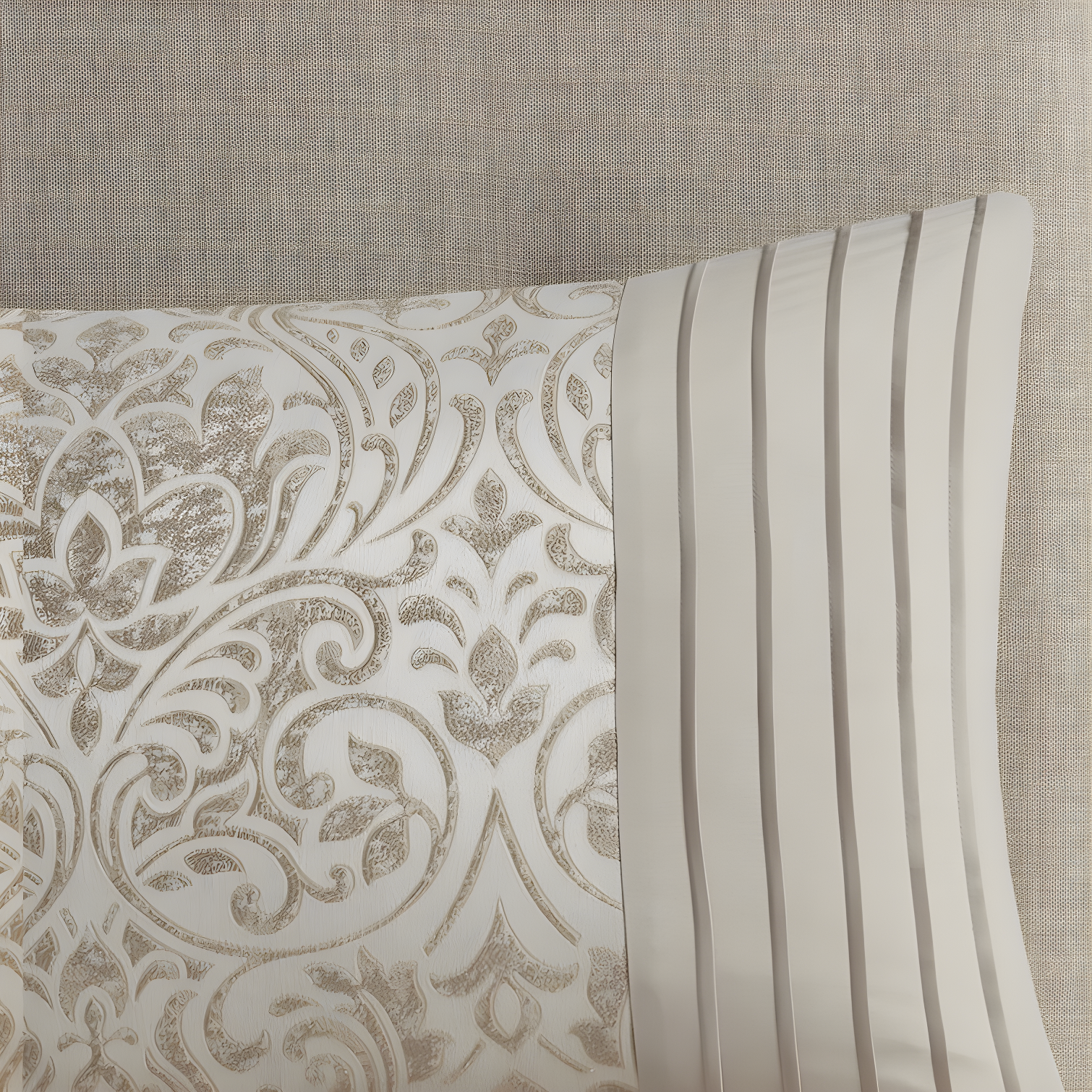 Madison Park Emilia 12 Piece Jacquard Comforter Set with Bed Sheets