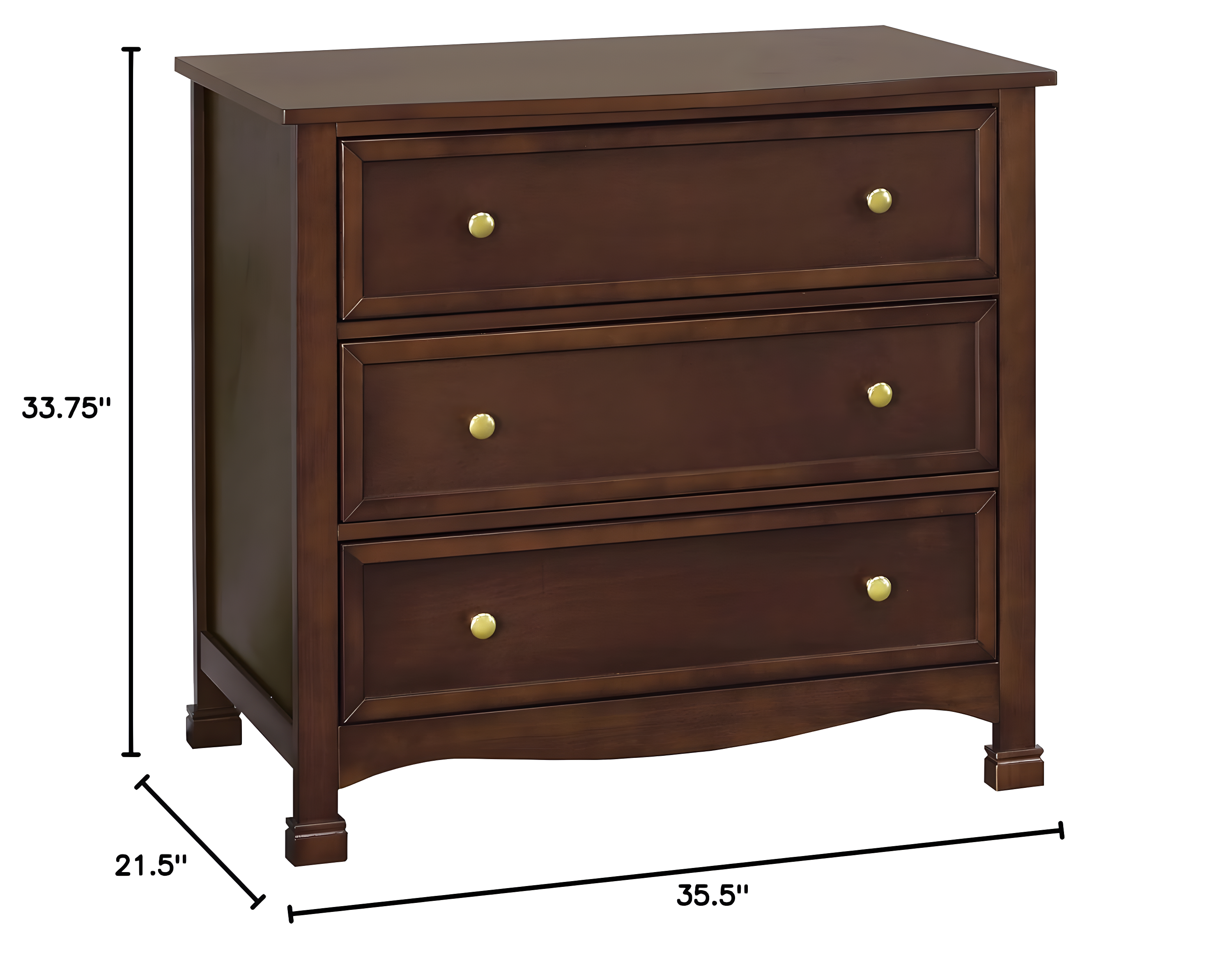 Kalani 3 Drawer Dresser