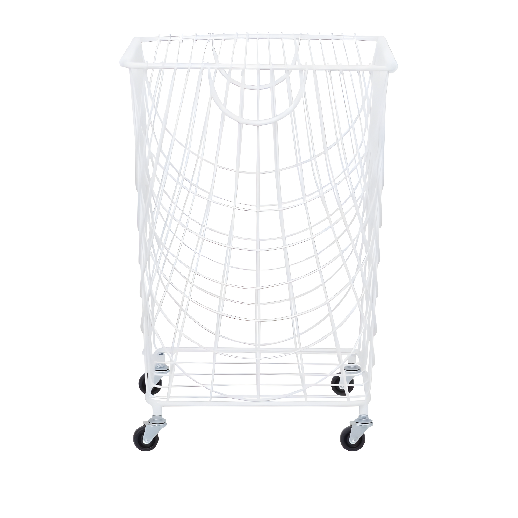 CosmoLiving by Cosmopolitan Metal Deep Set Metal Mesh Laundry Basket Storage Cart with Wheels and Handles & Reviews | Joss & Main