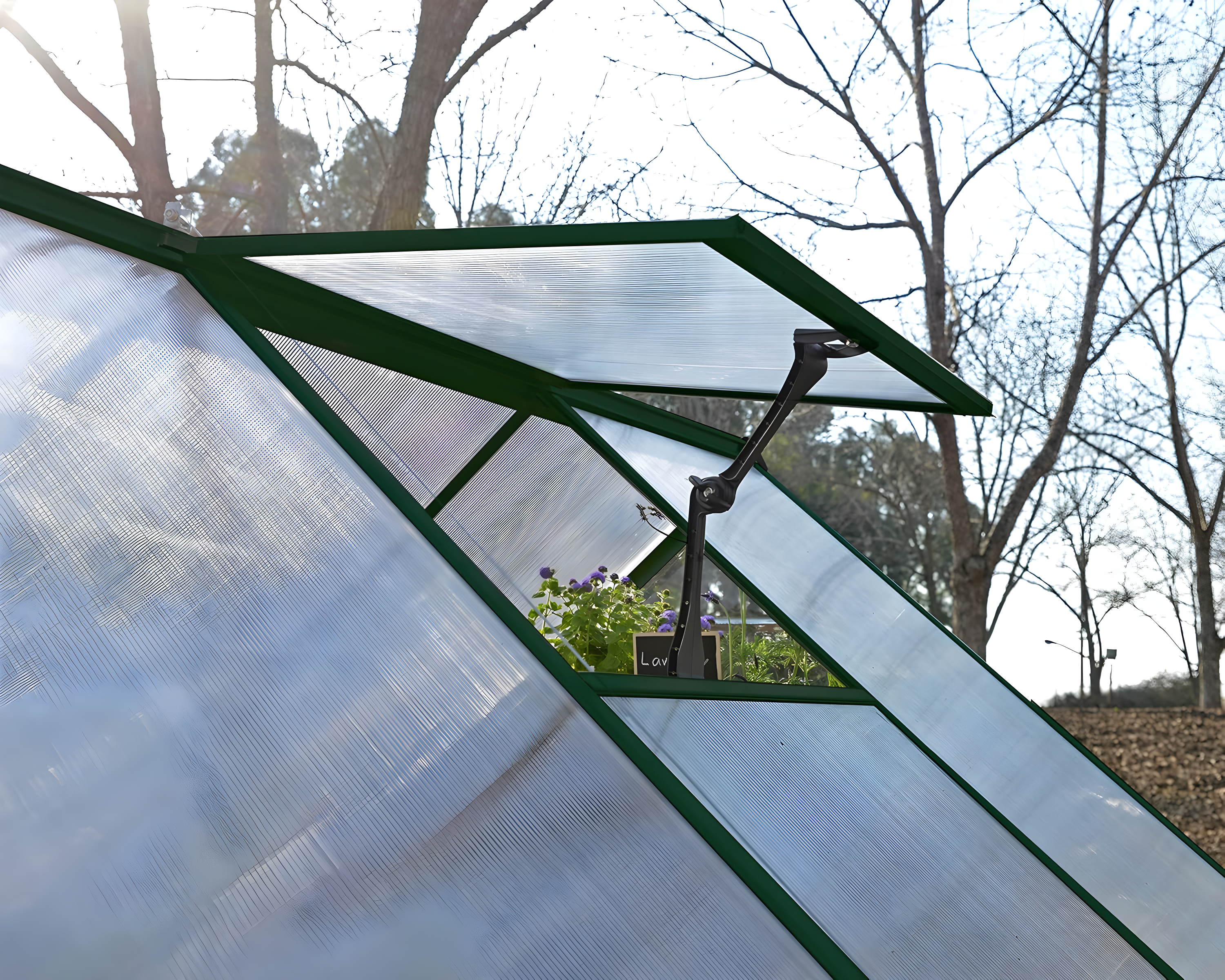 Canopia Palram - Canopia Hybrid Polycarbonate Hobby Greenhouse