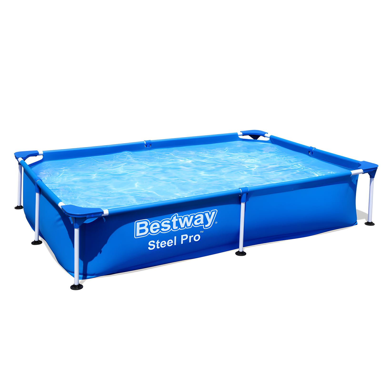 Bestway Bestway Steel Pro Rectangular Above Ground Swimming Pool Set