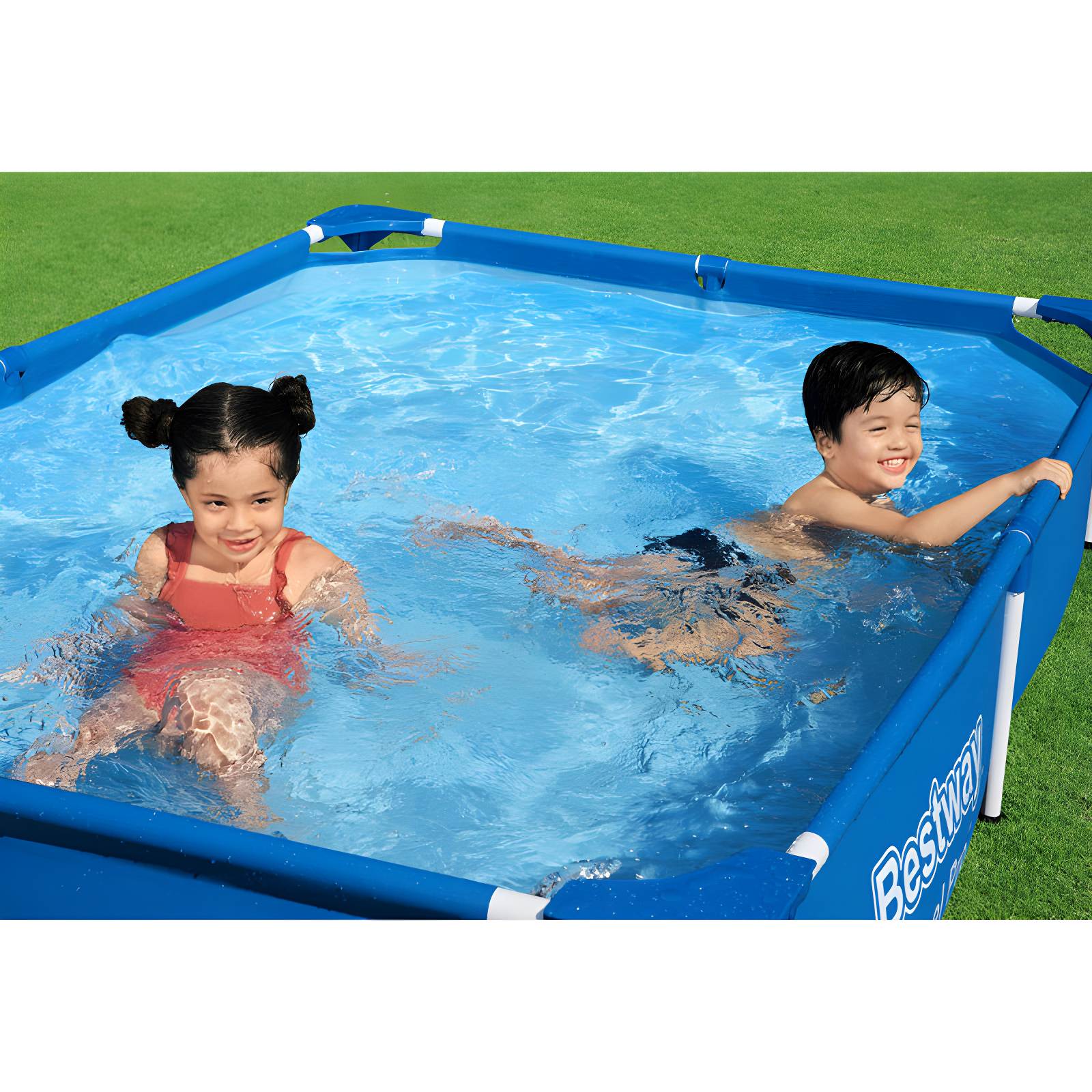 Bestway Bestway Steel Pro Rectangular Above Ground Swimming Pool Set