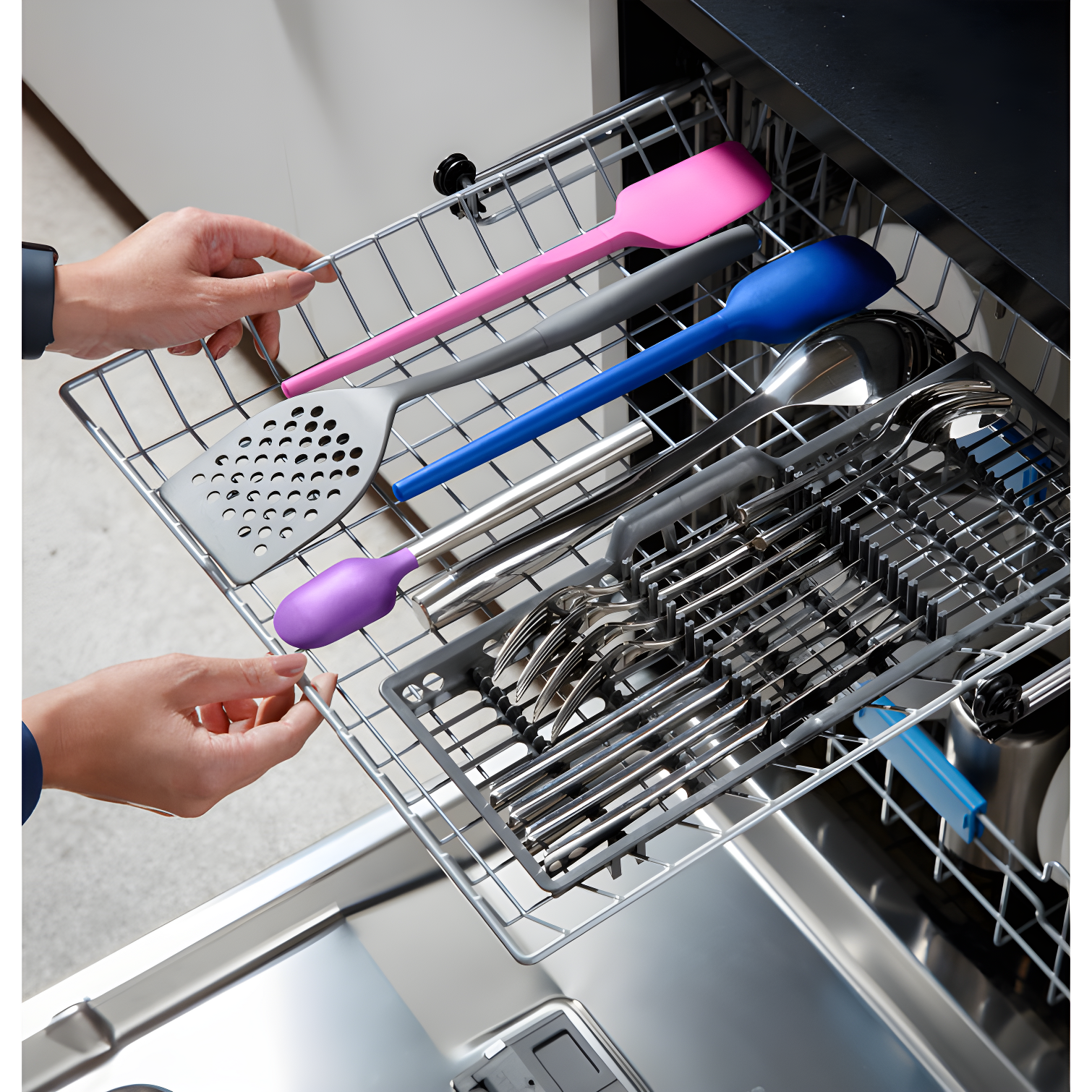 GE Profile™ PDT715SYVFS 24" 44 Decibel ENERGY STAR Certified Smart Built-in Top Control Dishwasher with Adjustable Rack and Tub