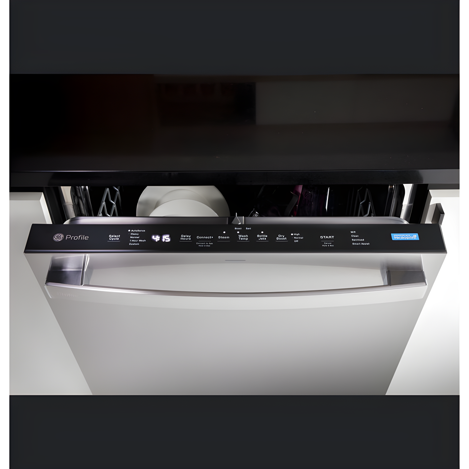GE Profile™ PDT715SYVFS 24" 44 Decibel ENERGY STAR Certified Smart Built-in Top Control Dishwasher with Adjustable Rack and Tub