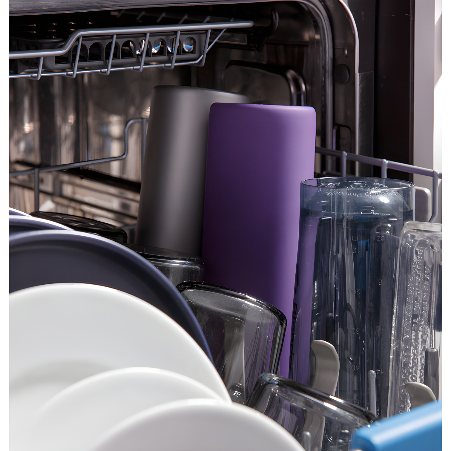 GE Profile™ PDT715SYVFS 24" 44 Decibel ENERGY STAR Certified Smart Built-in Top Control Dishwasher with Adjustable Rack and Tub
