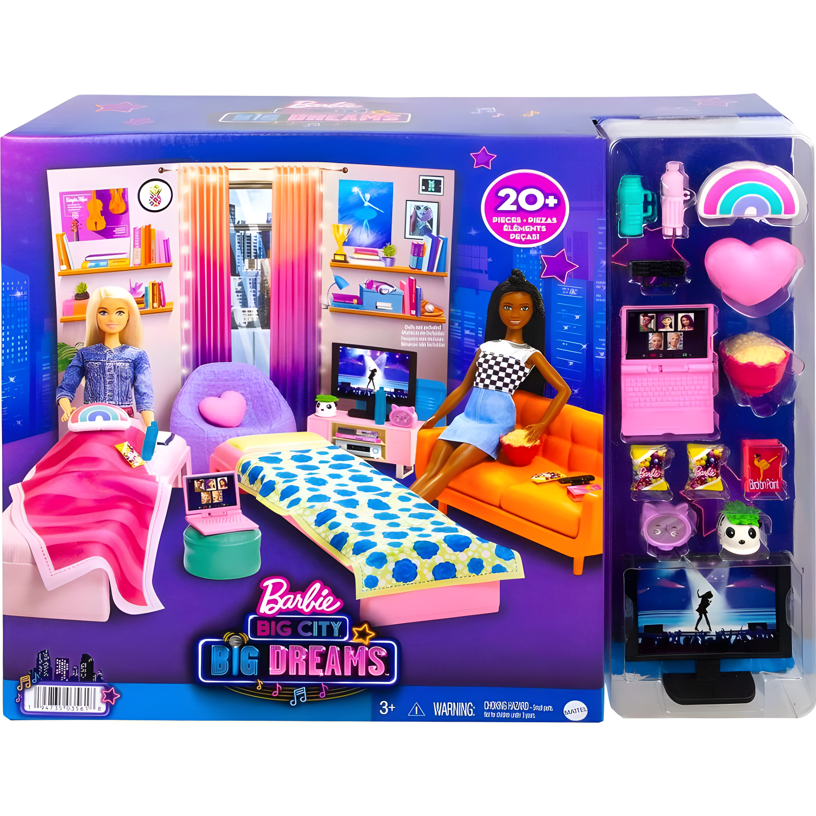 Barbie: Big City, Big Dreams Dorm Room Playset