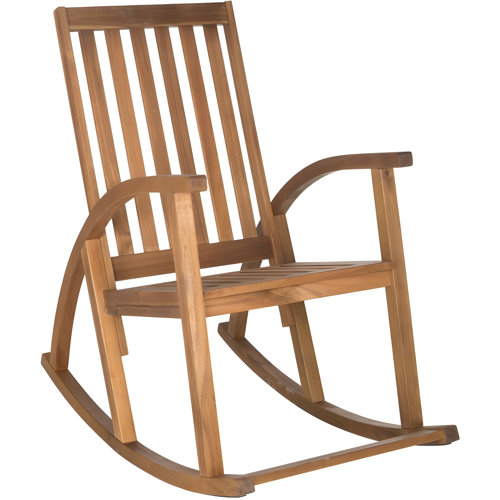 Clayton Rocking Chair Indoor/Outdoor - PAT7003 - Teak - Safavieh