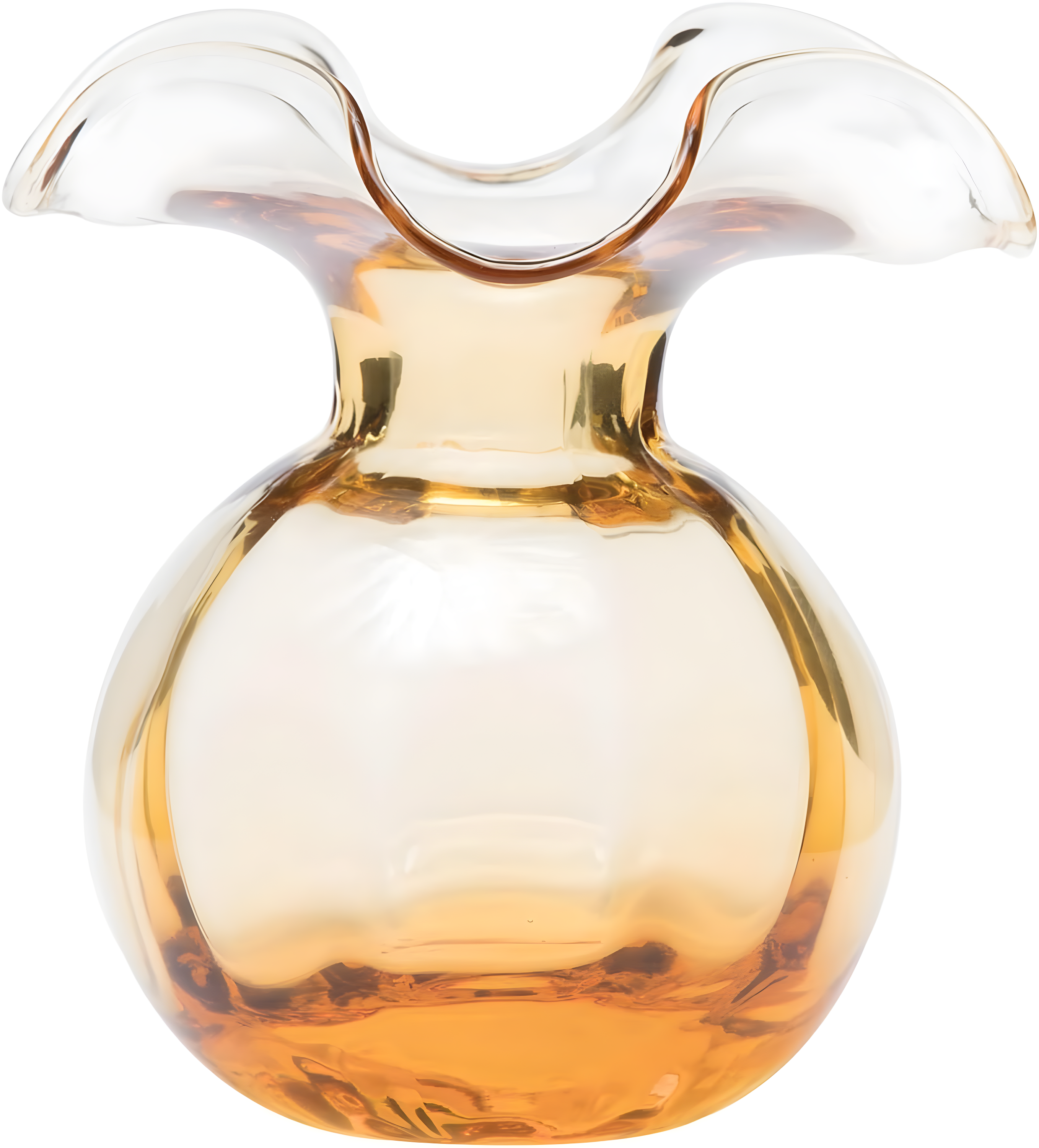 VIETRI Hibiscus Handmade Glass Table Vase