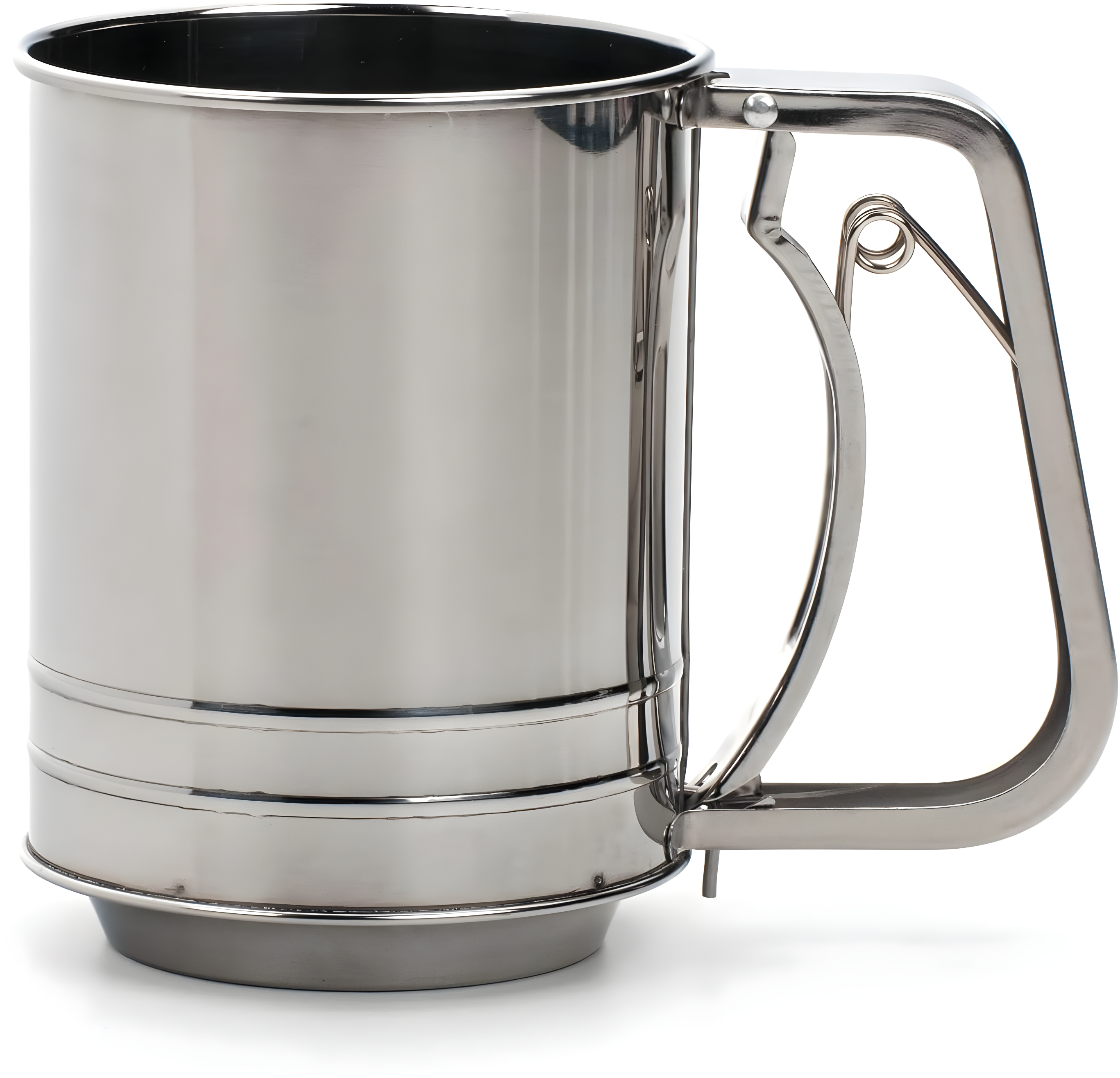 Design Imports Stainless Steel Sifter with 3.5'' Diameter