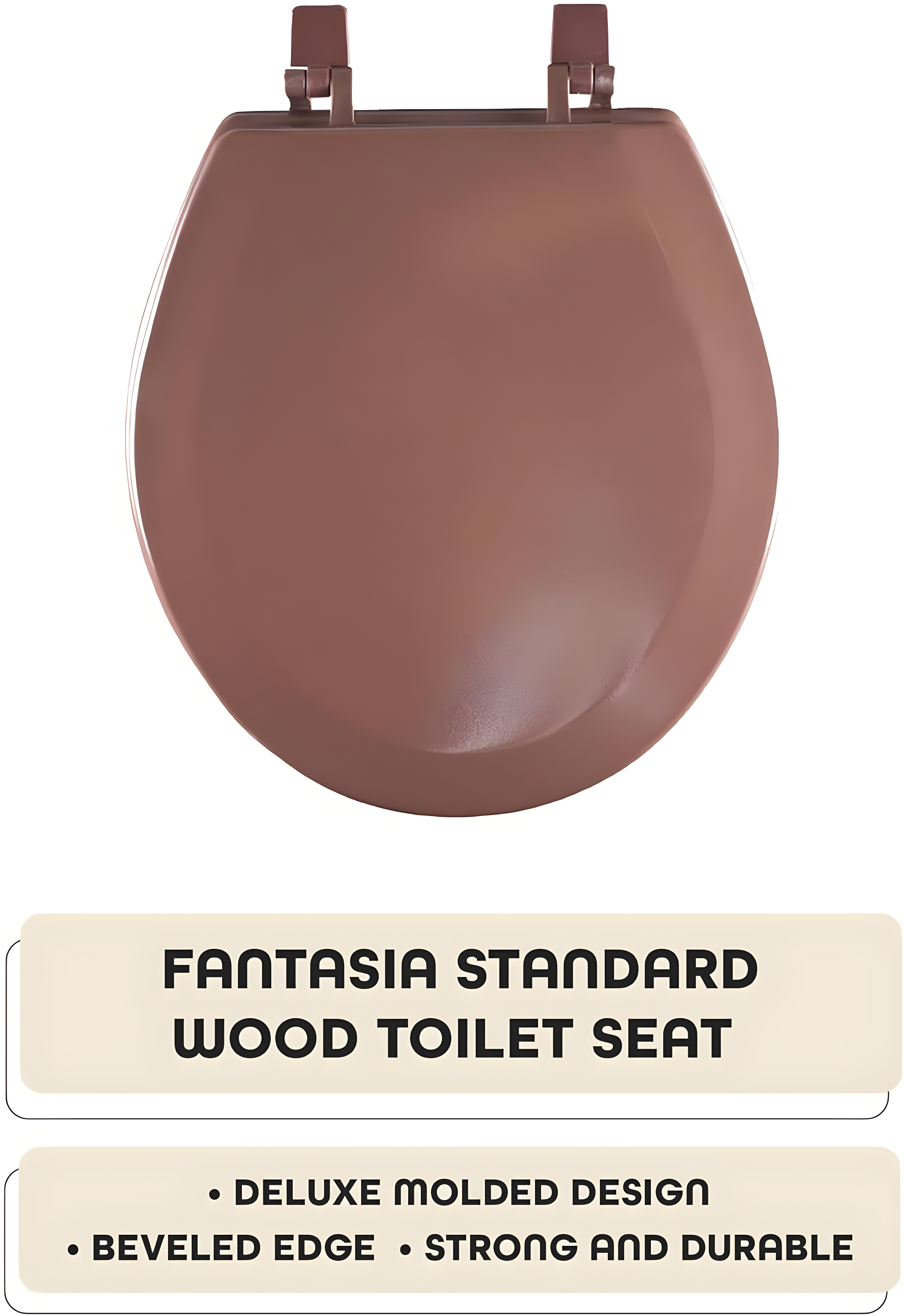 Fantasia Round Toilet Seat and Lid
