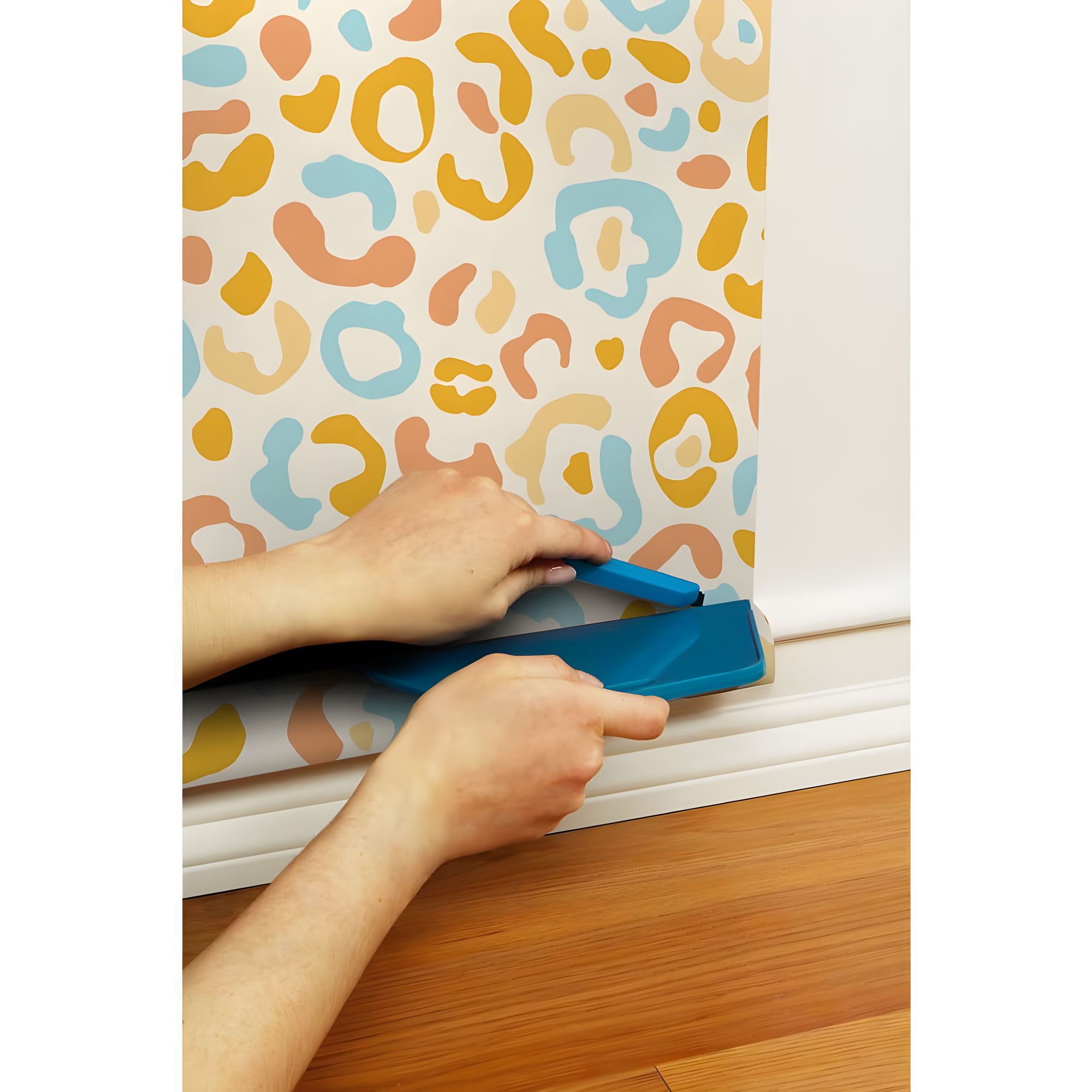 Aelfie Multi Warm Leopard Spots Peel & Stick Wallpaper