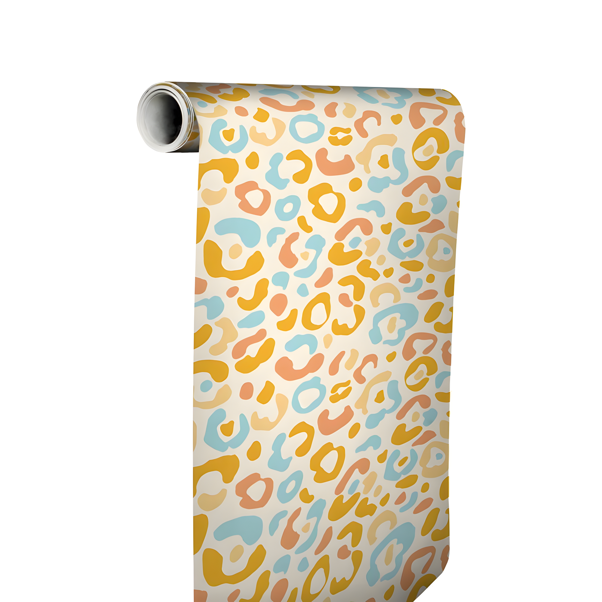Aelfie Multi Warm Leopard Spots Peel & Stick Wallpaper