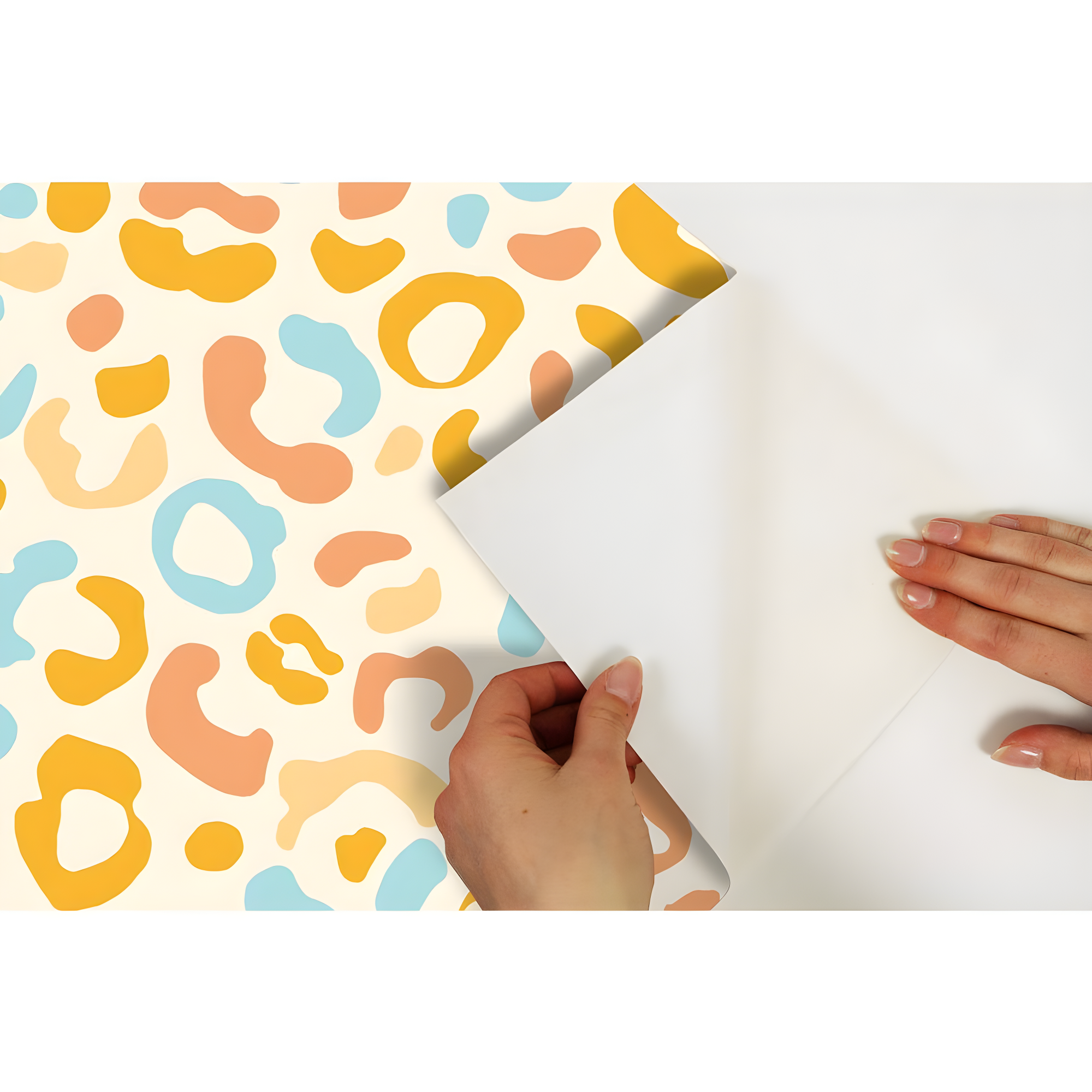 Aelfie Multi Warm Leopard Spots Peel & Stick Wallpaper