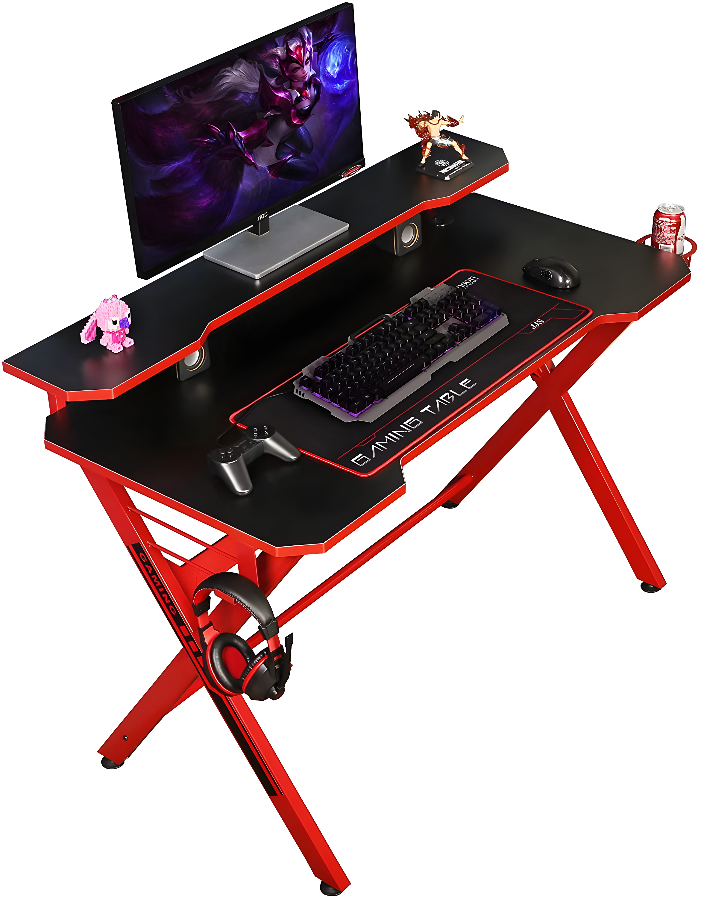 Metal Base Writing Desk