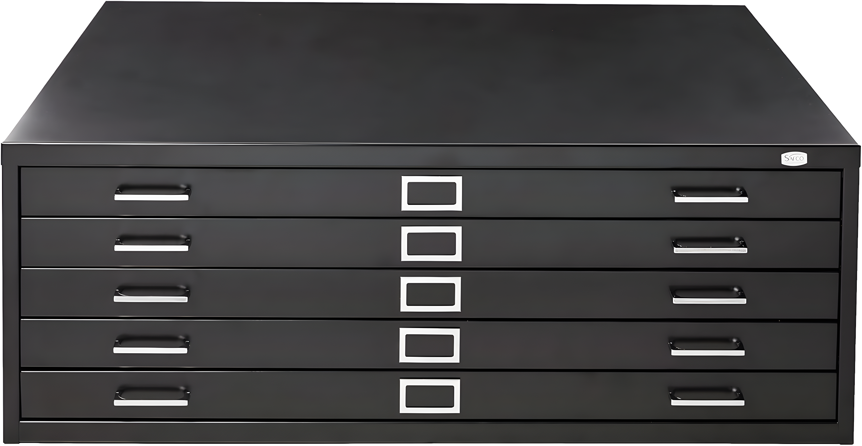 Five-Drawer Flat File Filing Cabinet