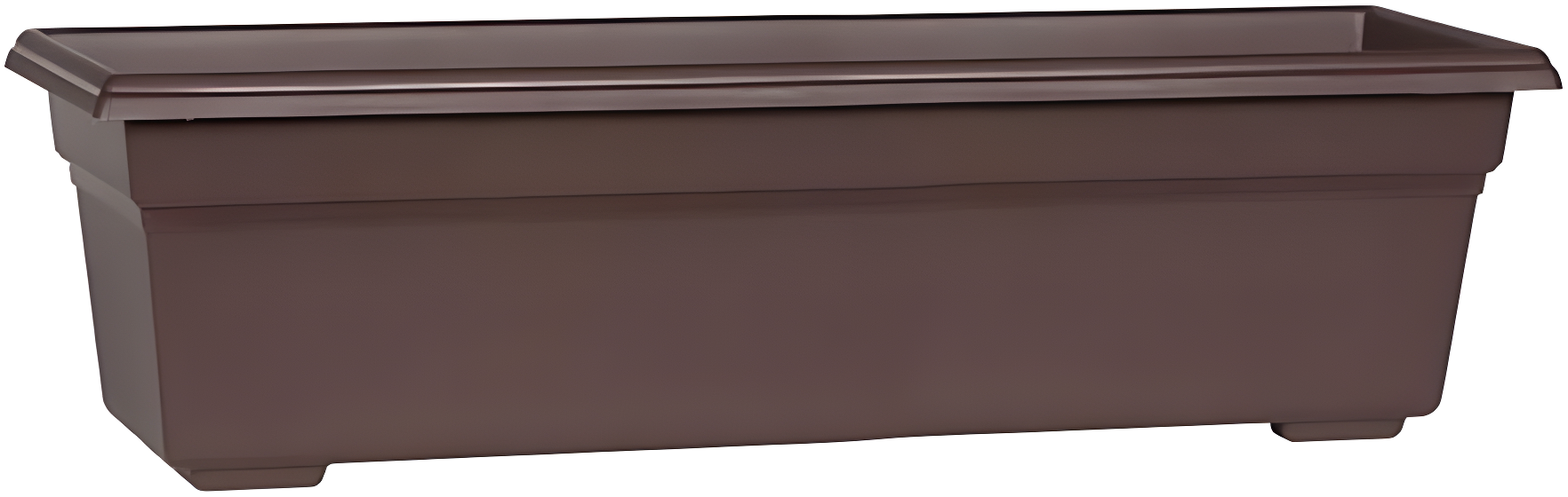 Novelty Countryside Flower Box Planter, Brown 24"