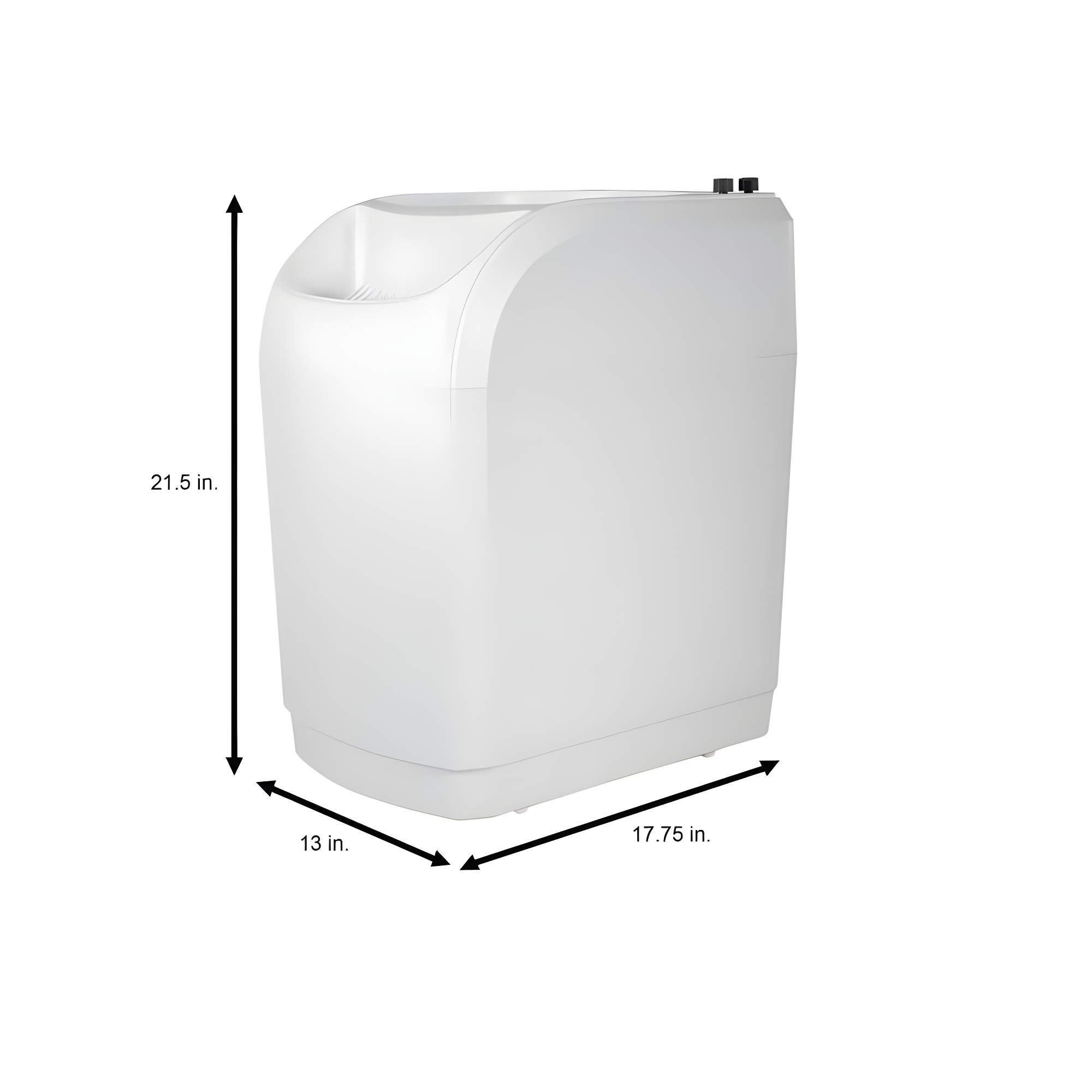 AIRCARE 696 400HB Whole House Credenza Evaporative Humidifier for 3600 sq. ft, Light Oak