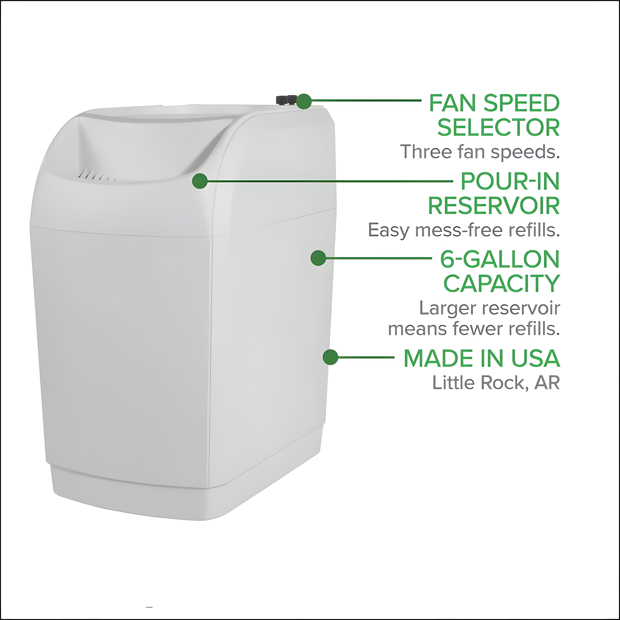 AIRCARE 696 400HB Whole House Credenza Evaporative Humidifier for 3600 sq. ft, Light Oak