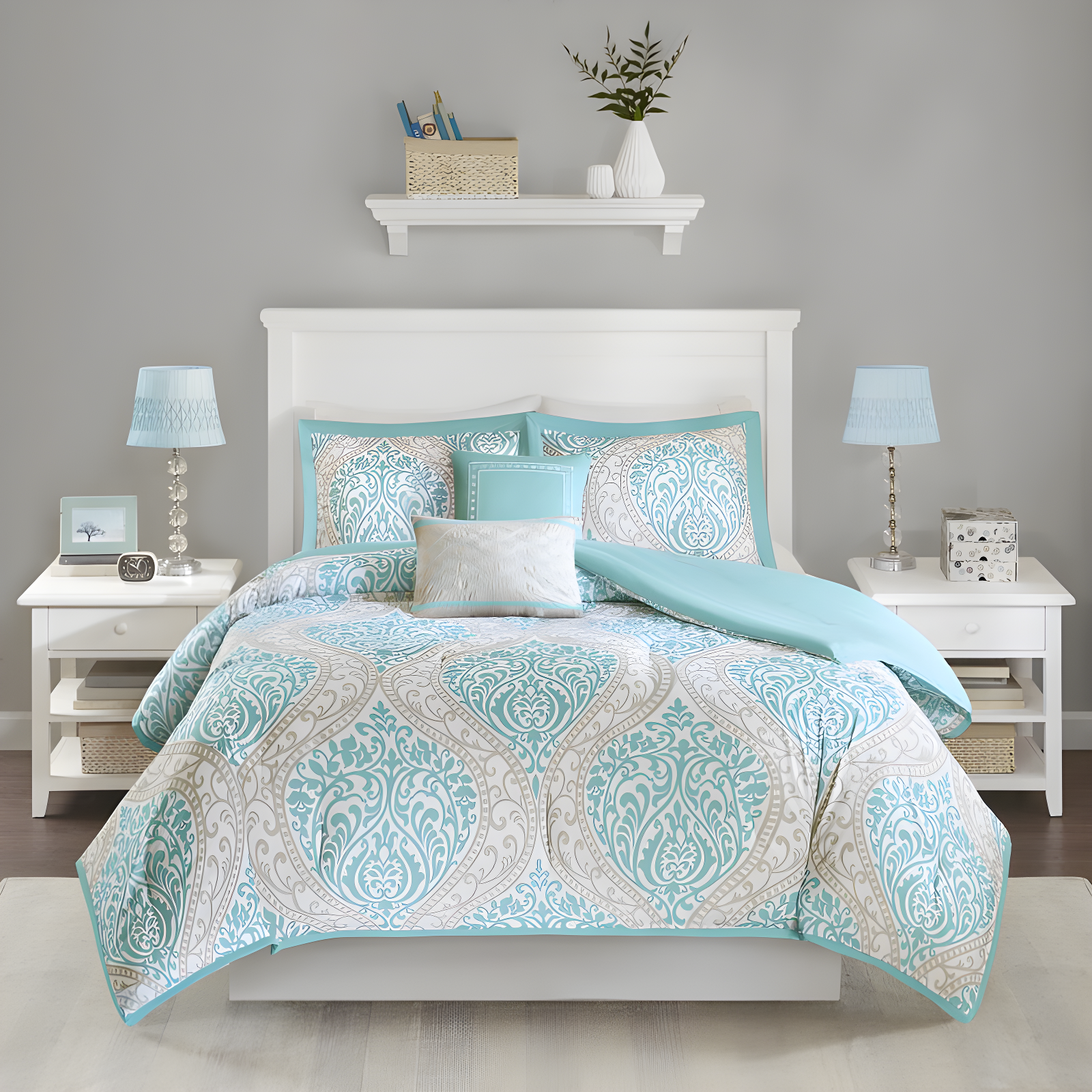 510 Design Senna Damask Comforter Set
