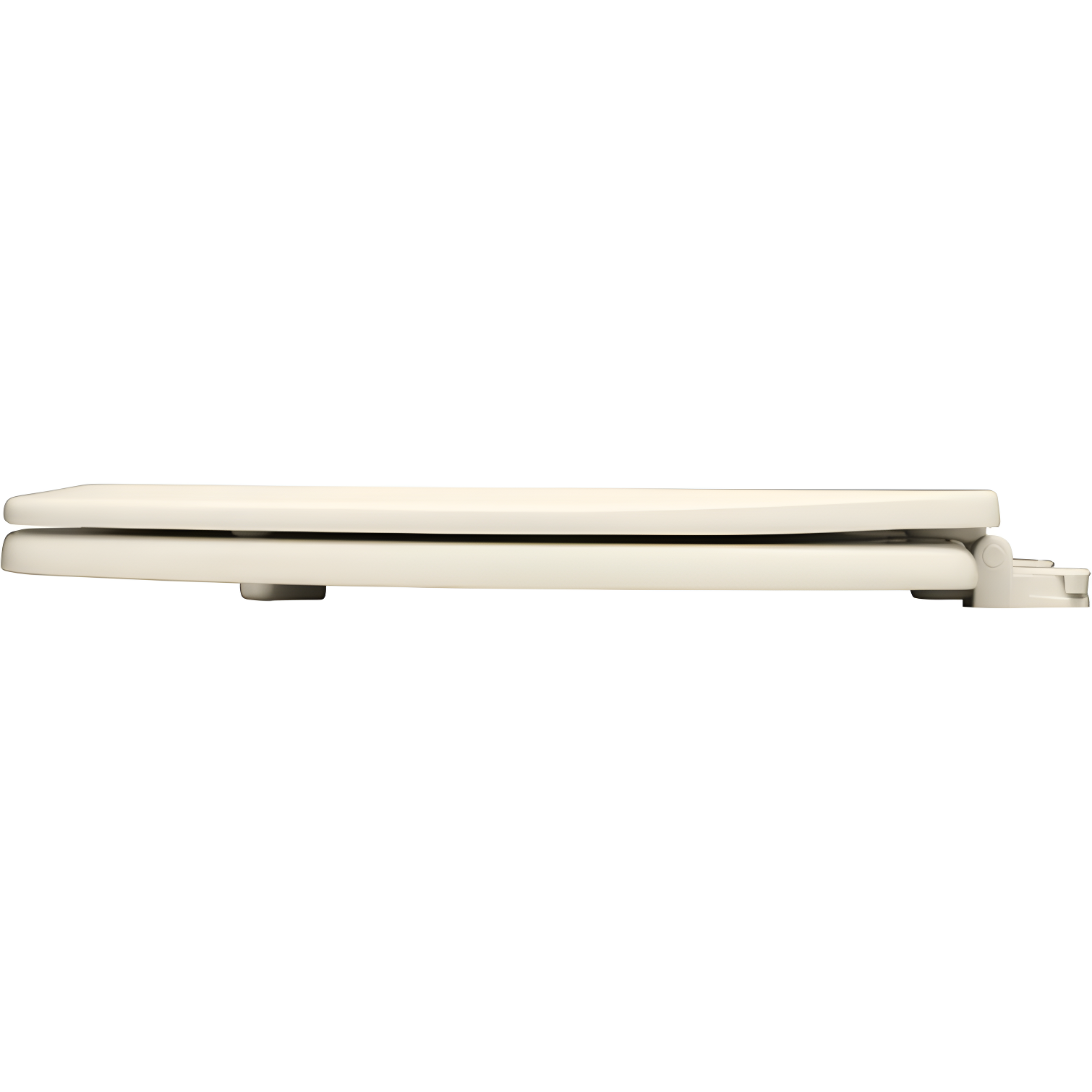 Bemis 7B500EC 346 Round 500/1500 Toilet Seat, Easy Clean
