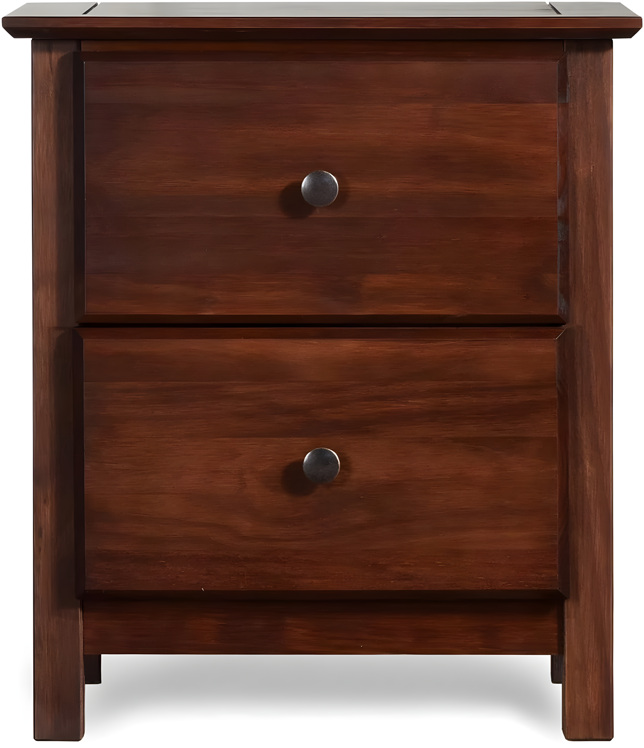 Shaker 2 - Drawer Solid Wood Nightstand